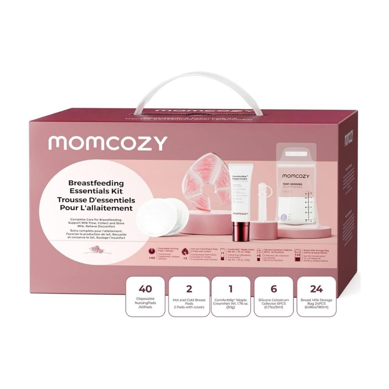 KIT POSPARTO MOMCOZY PRO LACTANCIA - 73 PIEZAS - 1
