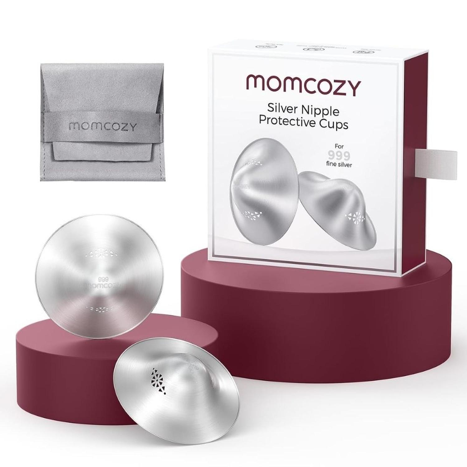 COPAS O PROTECTOR DE LACTANCIA MOMCOZY PLATA 999 - REGULAR - 1