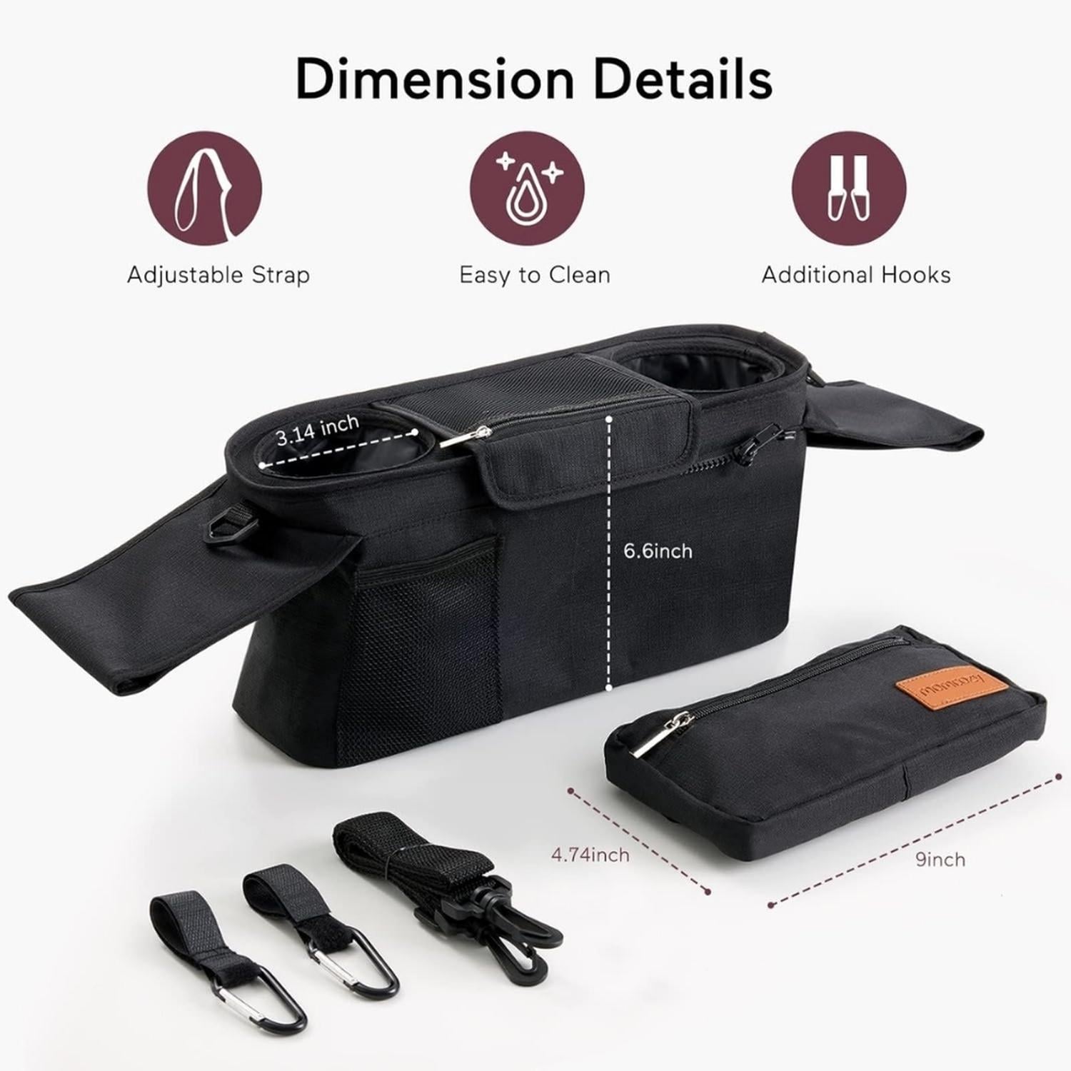 ORGANIZADOR UNIVERSAL MOMCOZY PARA COCHE - 2