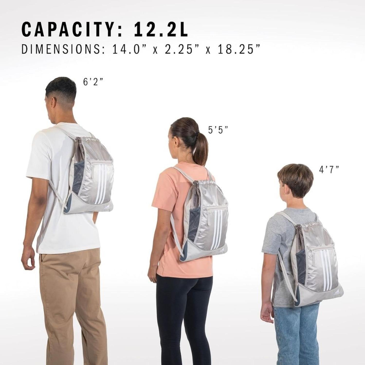 MOCHILA SACKPACK ADIDAS ALIANCE II - MORA - 5