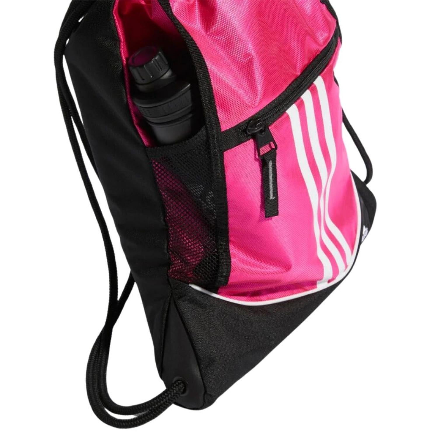 MOCHILA SACKPACK ADIDAS ALIANCE II - SHOCK PINK - 4