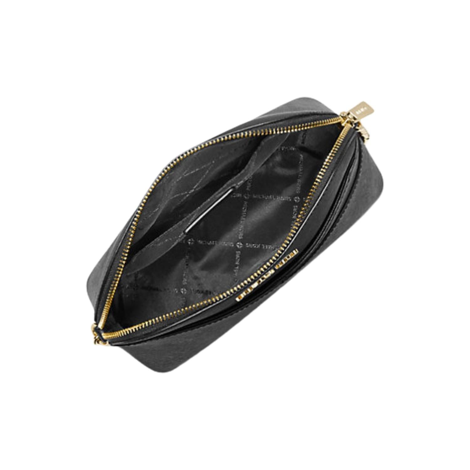 CARTERA CROSSBODY MICHAEL KORS DOME DE CUERO SAFFIANO - NEGRO - 2
