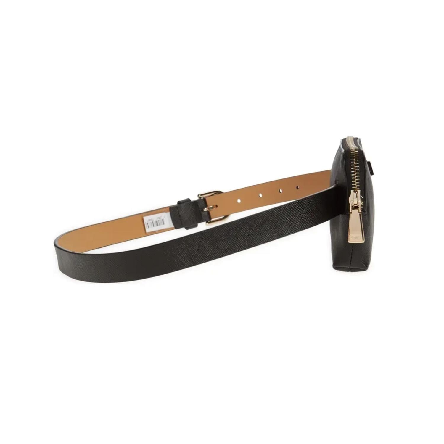 CARTERA CORREA AJUSTABLE DE CUERO KATE SPADE - NEGRO - 4