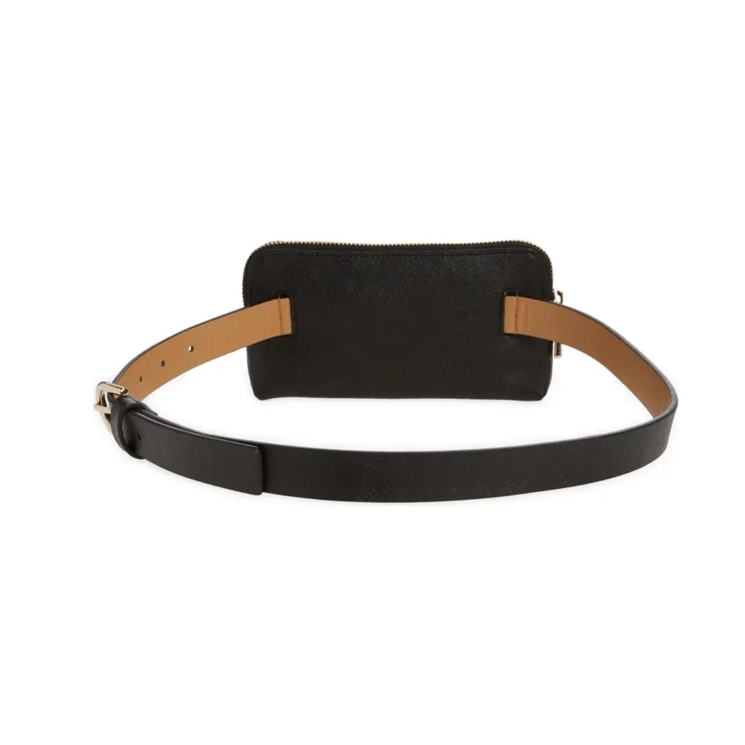 CARTERA CORREA AJUSTABLE DE CUERO KATE SPADE - NEGRO - 5