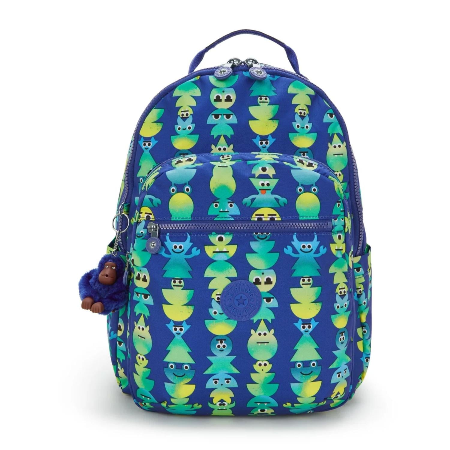 SET MOCHILA, LONCHERA Y CARTUCHERA KIPLING - MONSTER MARCH - 2