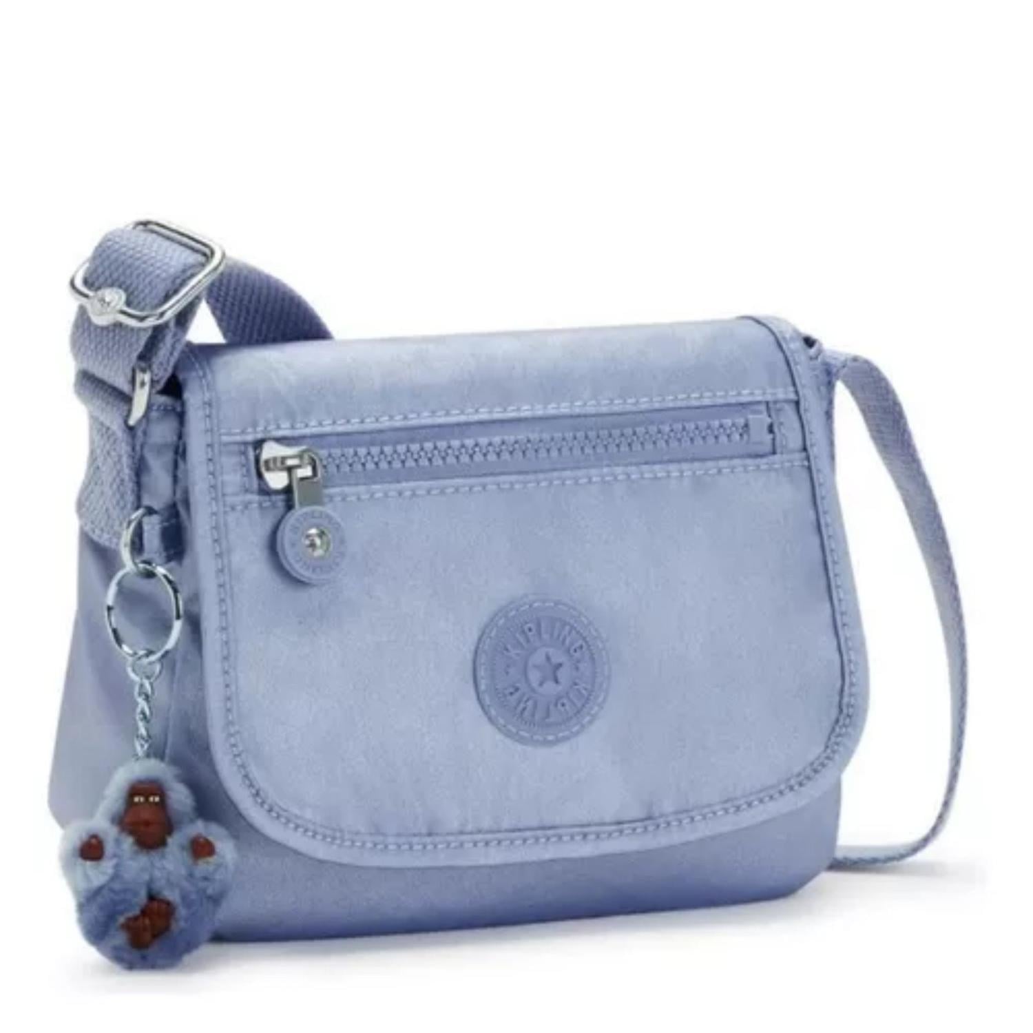 CARTERA CROSSBODY KIPLING SABIAN - AZUL METALICO - 2