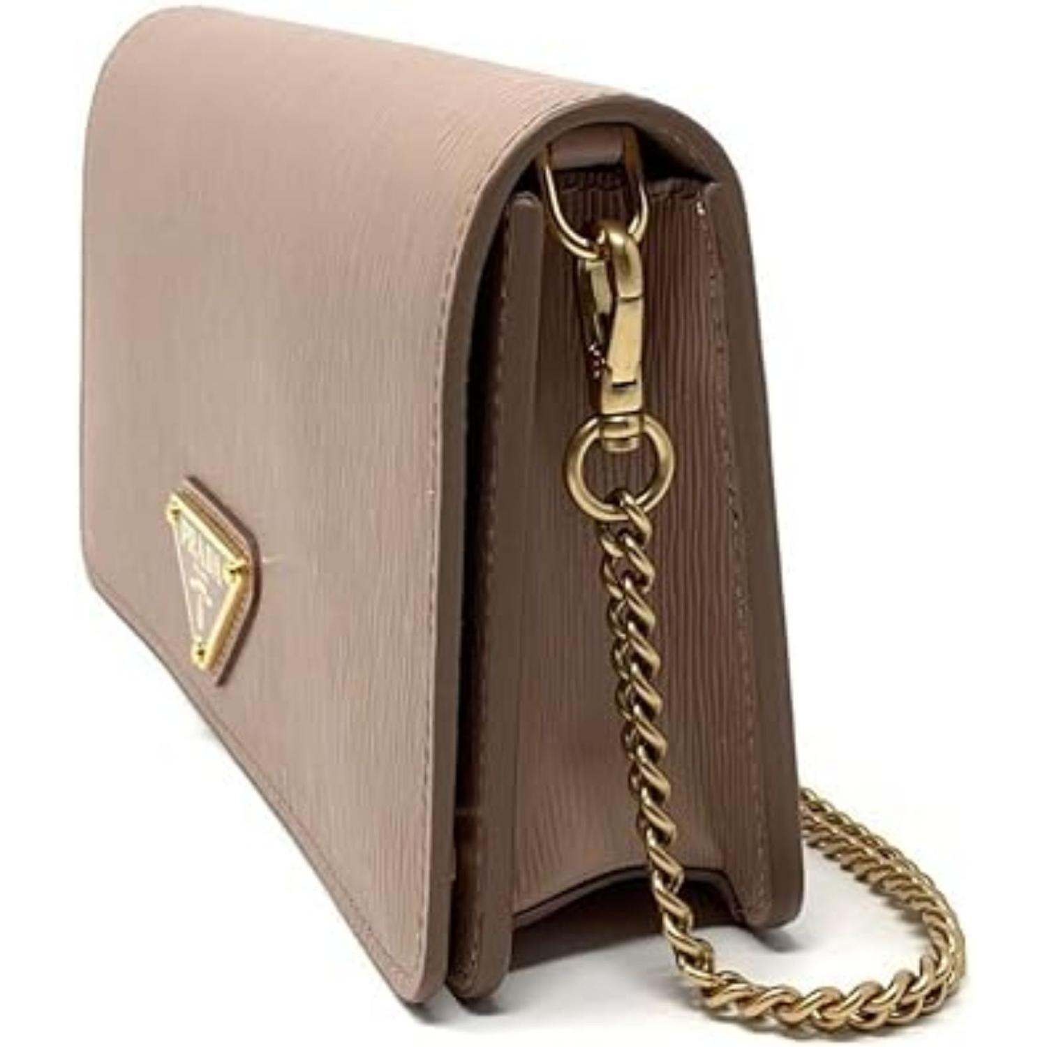 CARTERA DE HOMBRO PRADA ROSA - 2