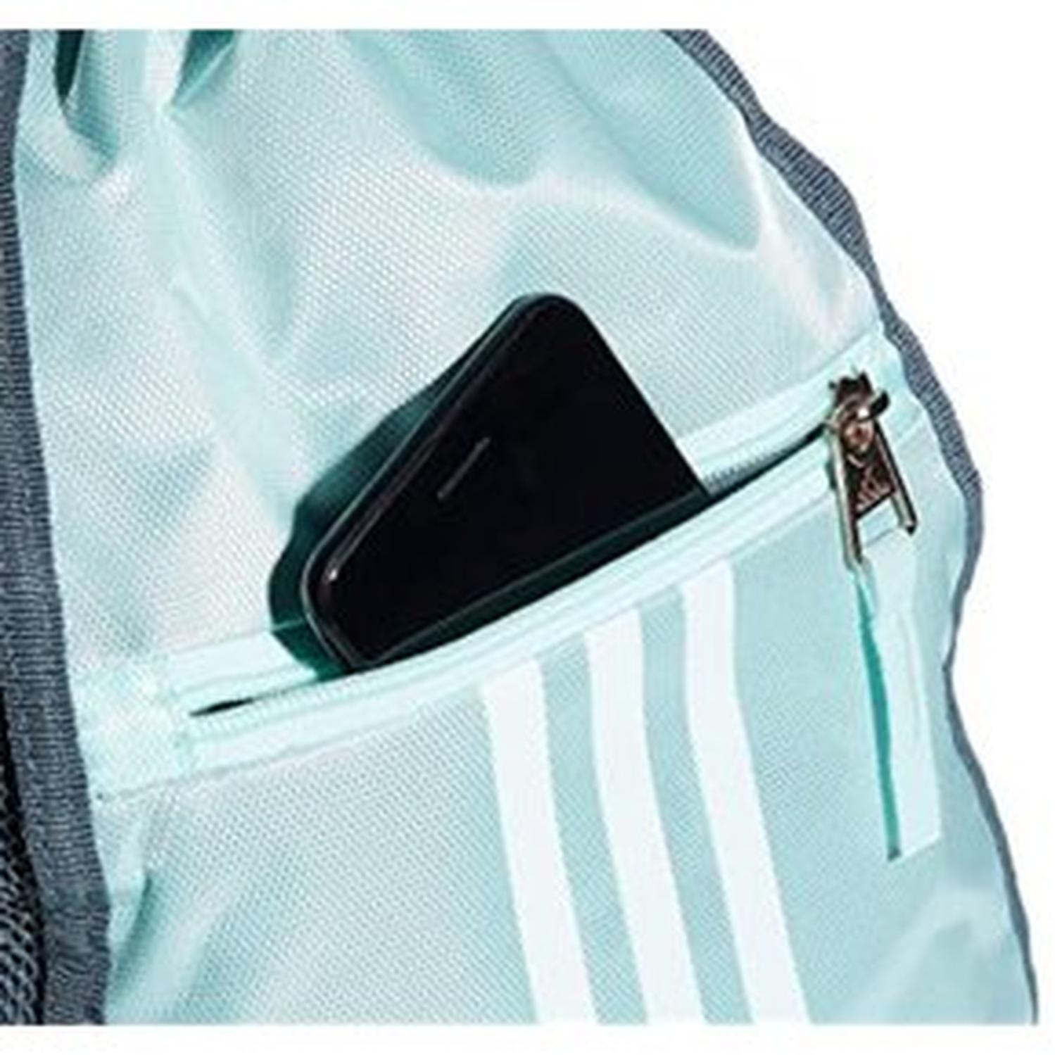 MOCHILA ADIDAS ALLIANCE II TURQUESA - 4