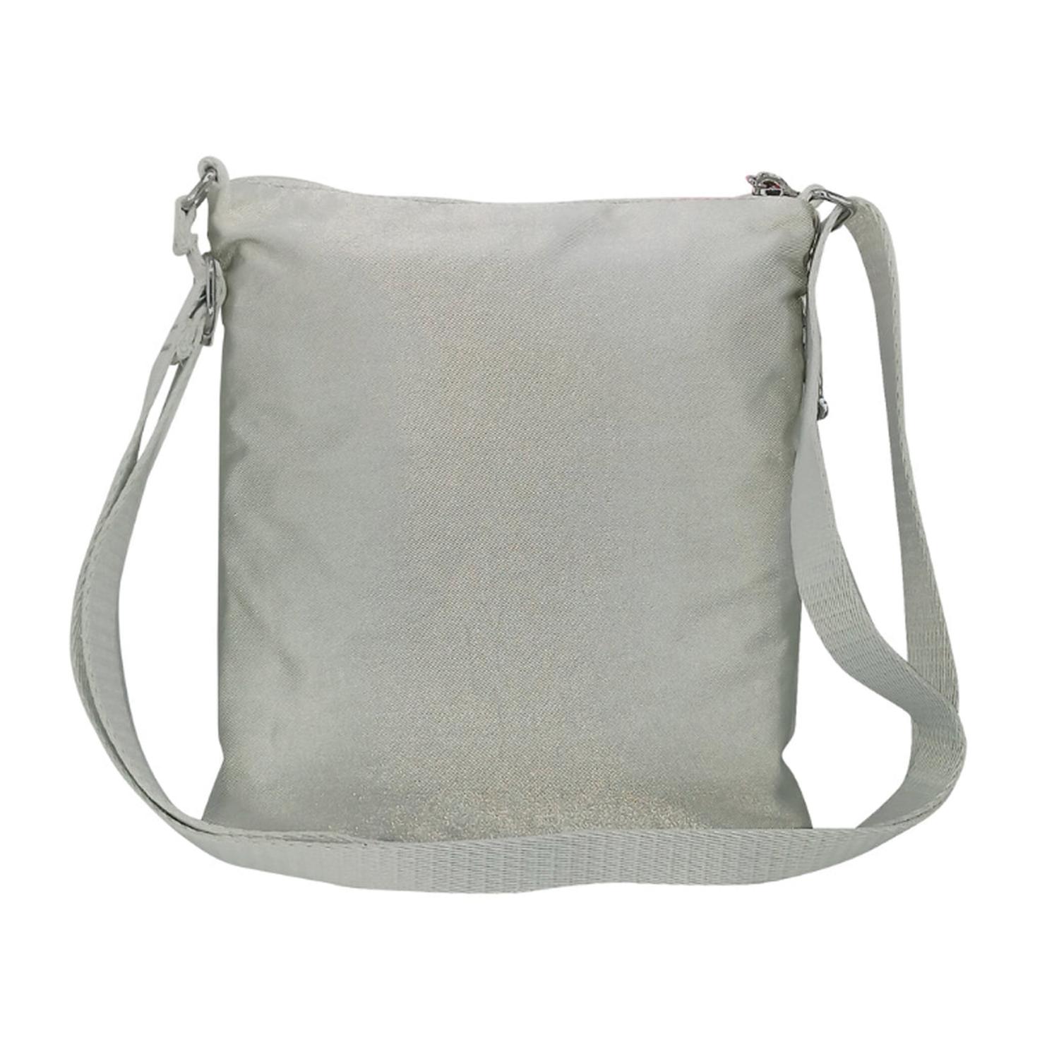 CARTERA CROSSBODY KIPLING KEIKO - SILVER METALLIC - 1