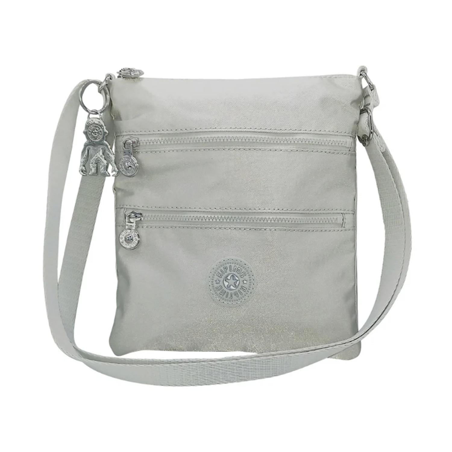 CARTERA CROSSBODY KIPLING KEIKO - SILVER METALLIC - 3