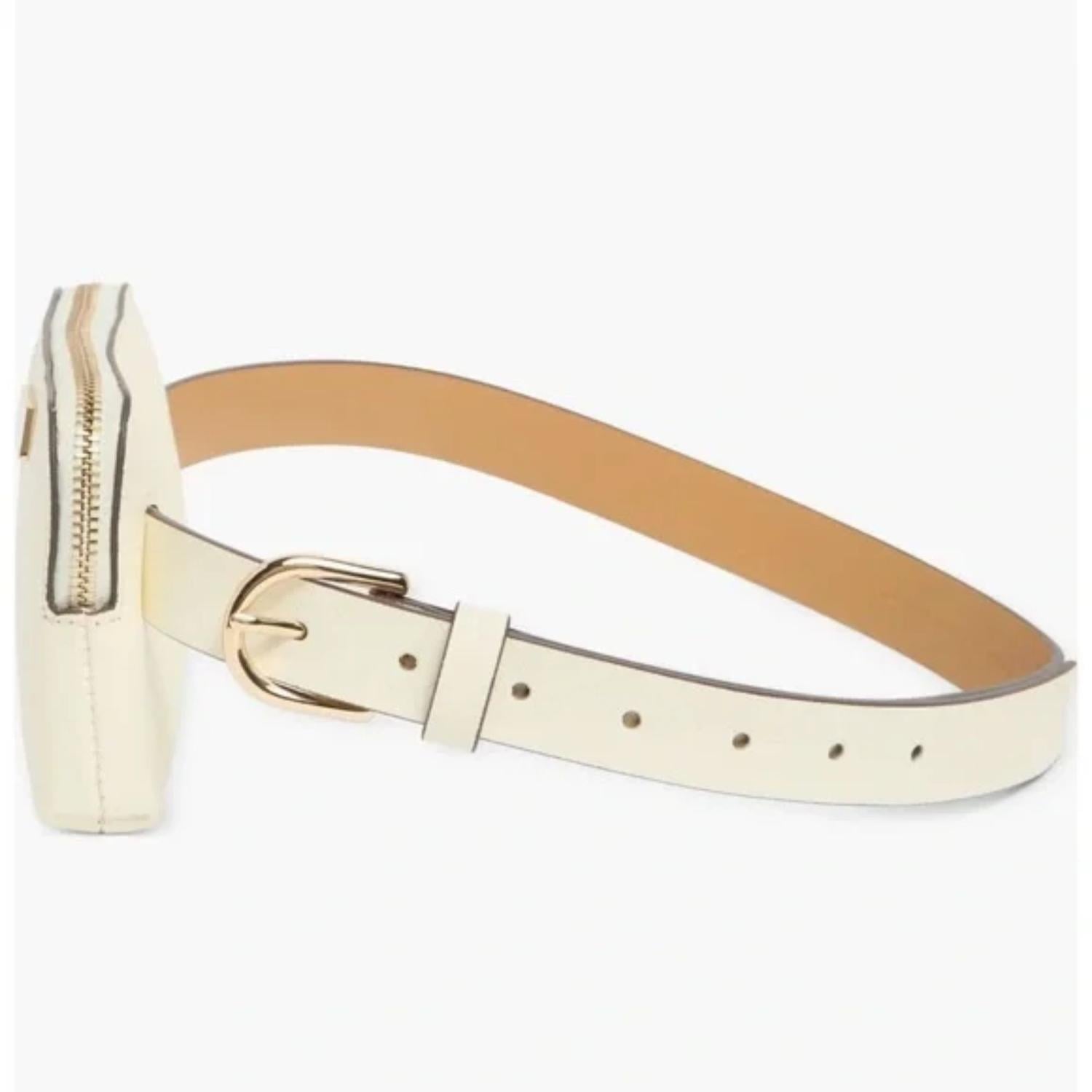 CARTERA CORREA AJUSTABLE DE CUERO KATE SPADE - BEIGE - 4