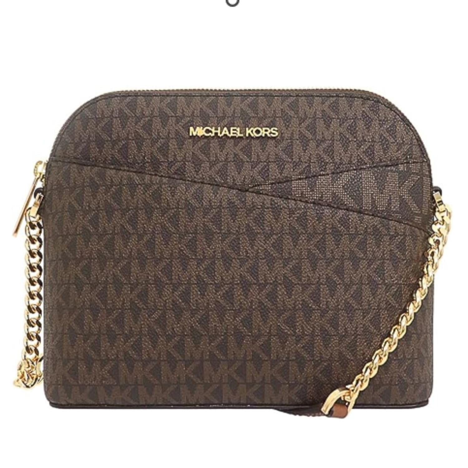 CARTERA CROSSBODY MICHAEL KORS JET SET TRAVEL MEDIUM - MARRON - 1