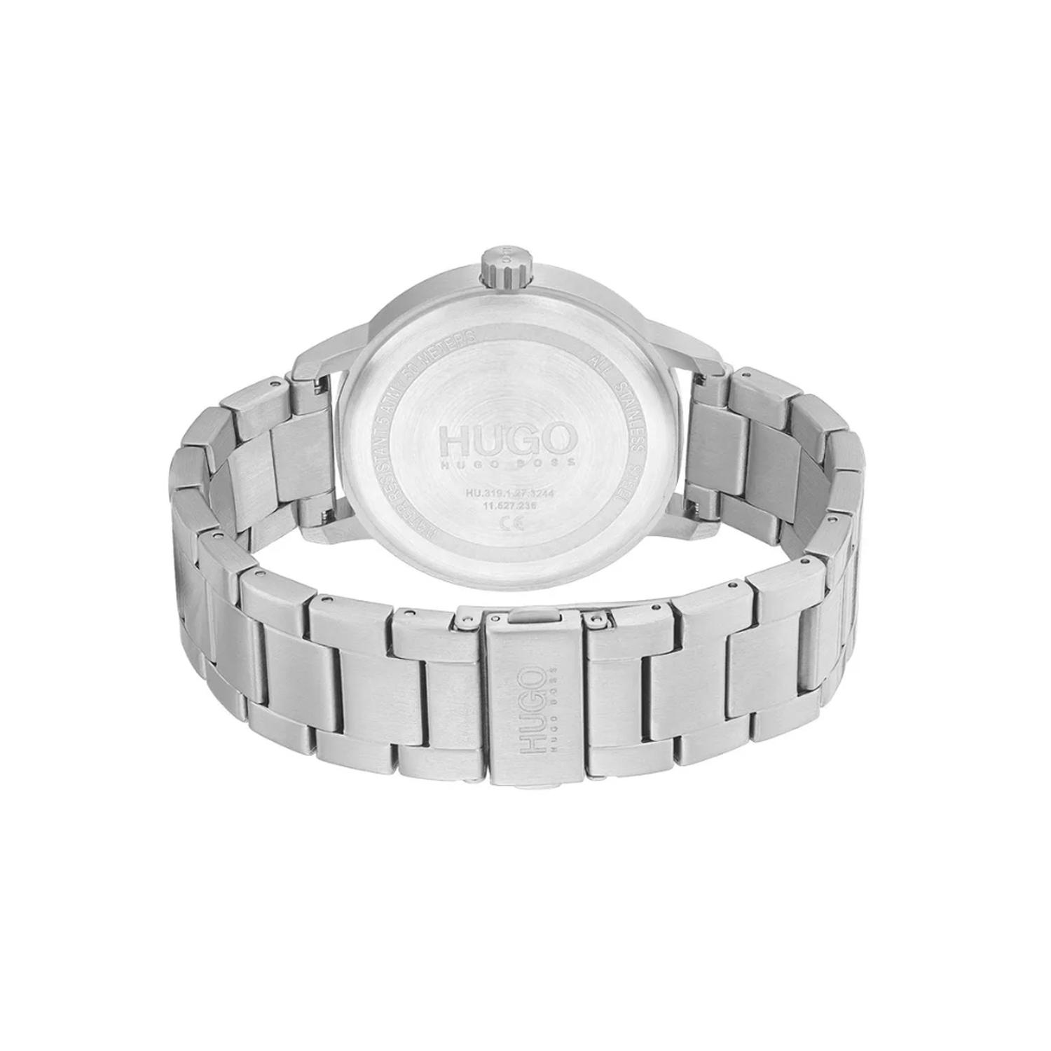 RELOJ HOMBRE HUGO BOSS STAND - PLATEADO - 3