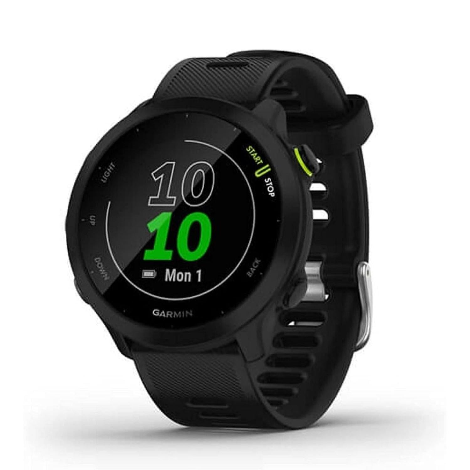 RELOJ SMARTWATCH GARMIN FORERUNNER 55 NEGRO - 1