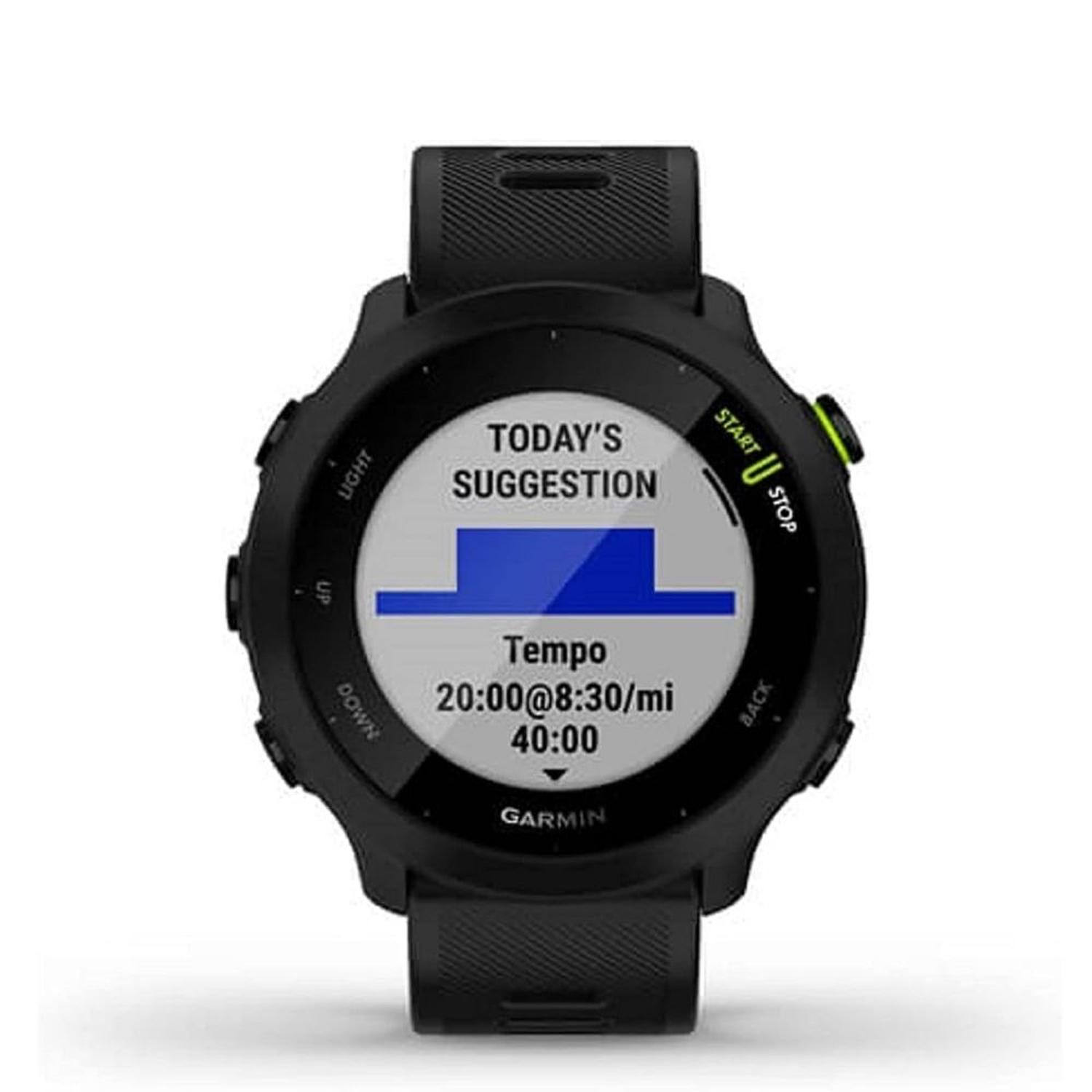 RELOJ SMARTWATCH GARMIN FORERUNNER 55 NEGRO - 2