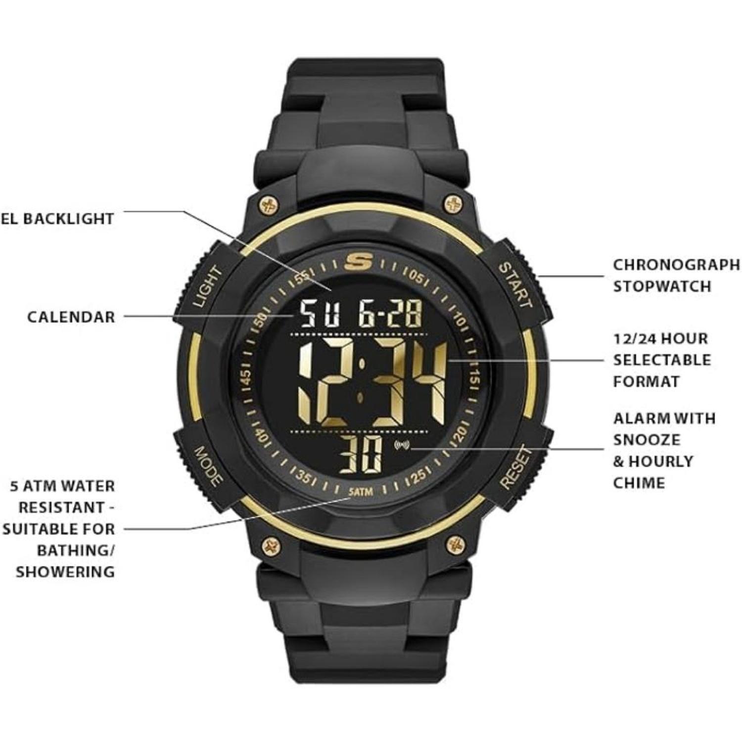 RELOJ PARA HOMBRE CRONÓGRAFO DIGITAL SKECHERS RUHLAND SR1019 - 4
