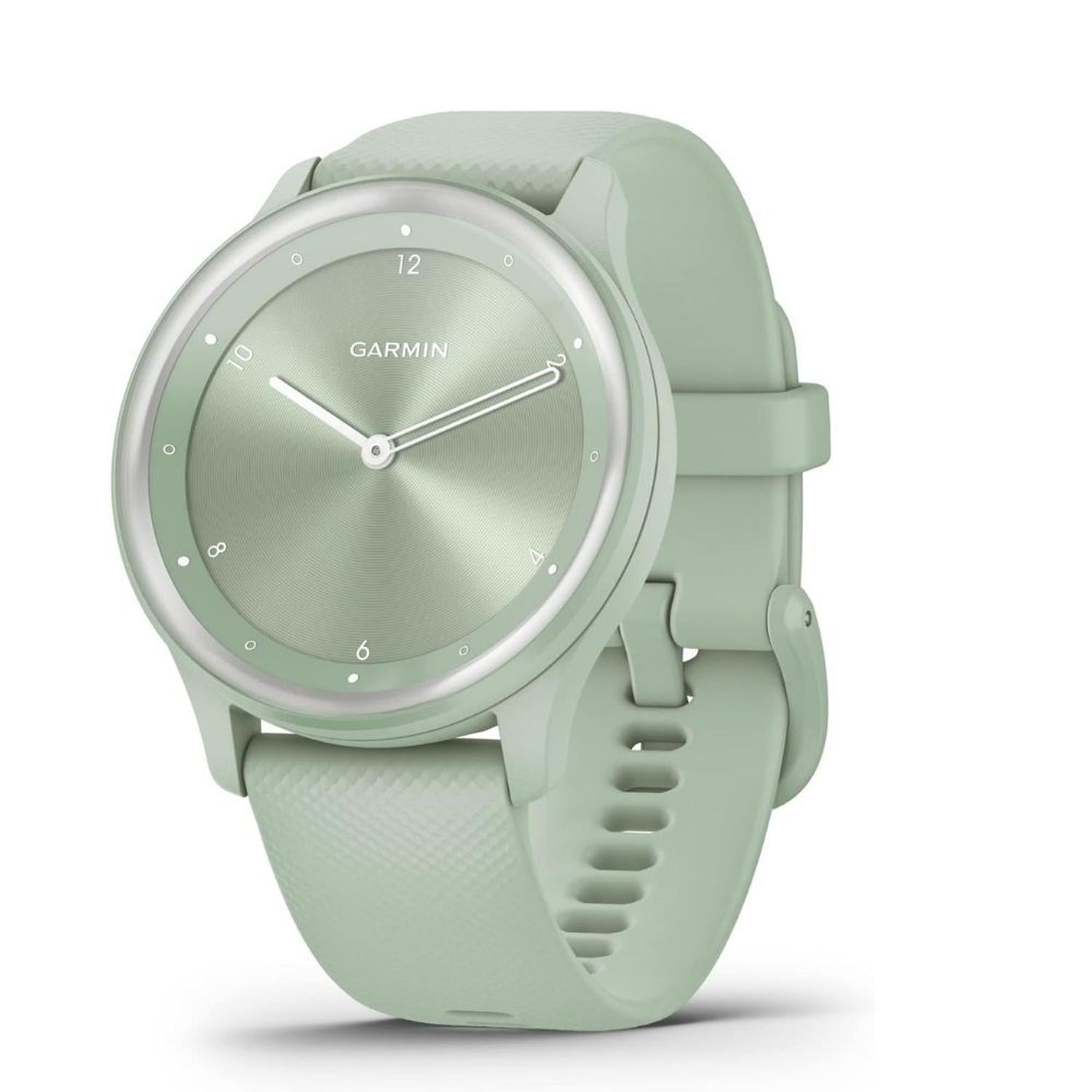 RELOJ INTELIGENTE HÍBRIDO GARMIN VIVOMOVE SPORT - VERDE CLARO - 1