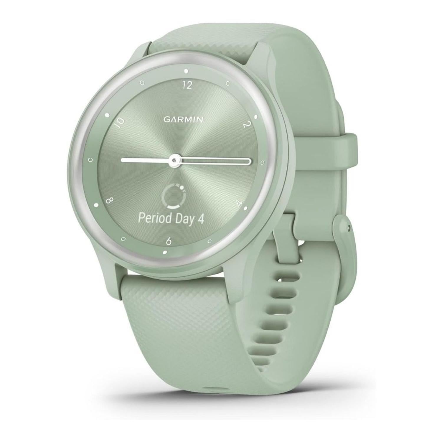 RELOJ INTELIGENTE HÍBRIDO GARMIN VIVOMOVE SPORT - VERDE CLARO - 3