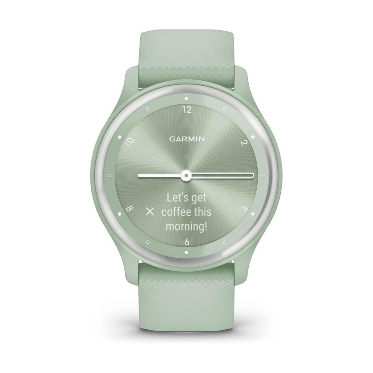 RELOJ INTELIGENTE HÍBRIDO GARMIN VIVOMOVE SPORT - VERDE CLARO - 4