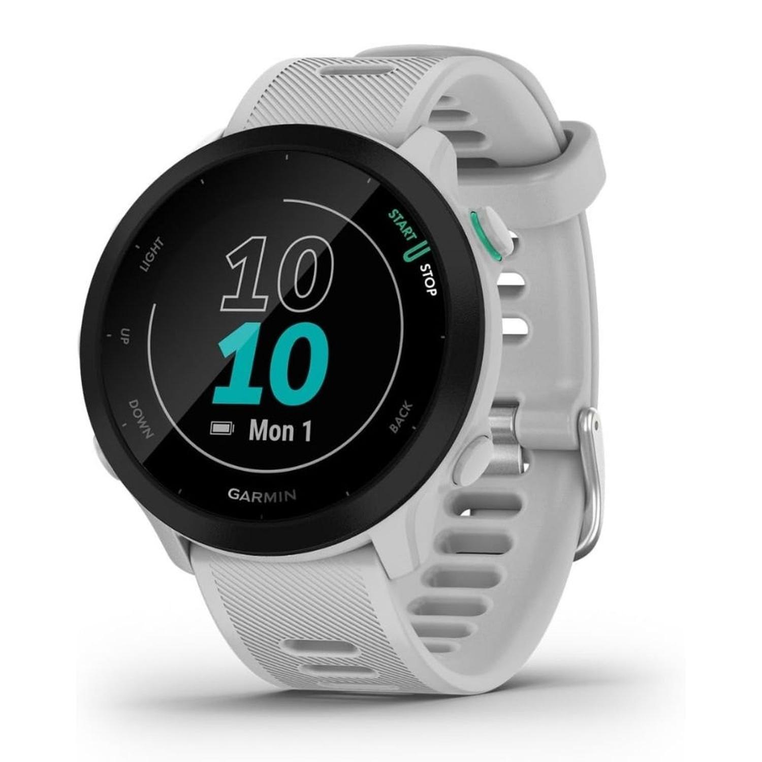 RELOJ SMARTWATCH GARMIN FORERUNNER 55 BLANCO - 1