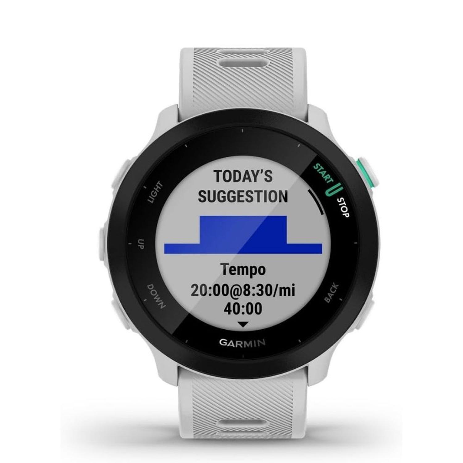 RELOJ SMARTWATCH GARMIN FORERUNNER 55 BLANCO - 3