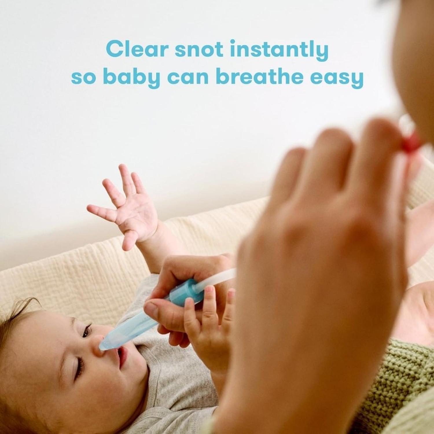 ASPIRADOR NASAL BEBES FRIDA BABY NOSEFRIDA CON 40 FILTROS - 2