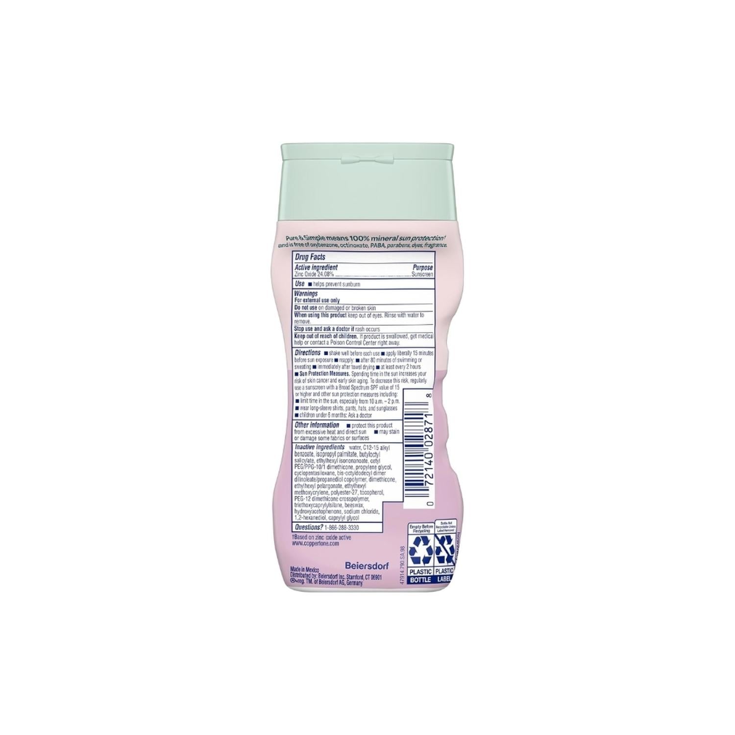 BLOQUEADOR PARA BEBES COPPERTONE PURE Y SIMPLE SPF 50 - 2