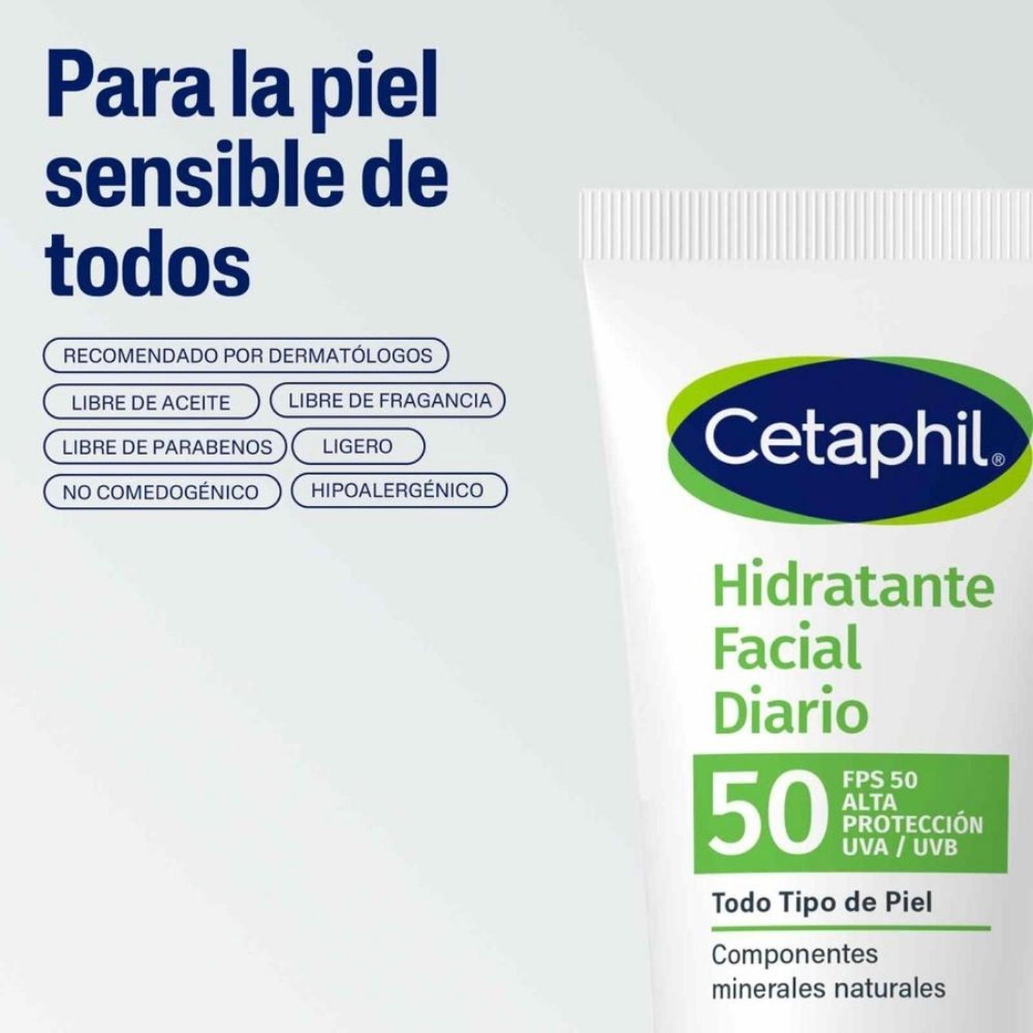 HIDRATANTE FACIAL DIARIO CERAVE FPS 50+ - 50 ML - 6