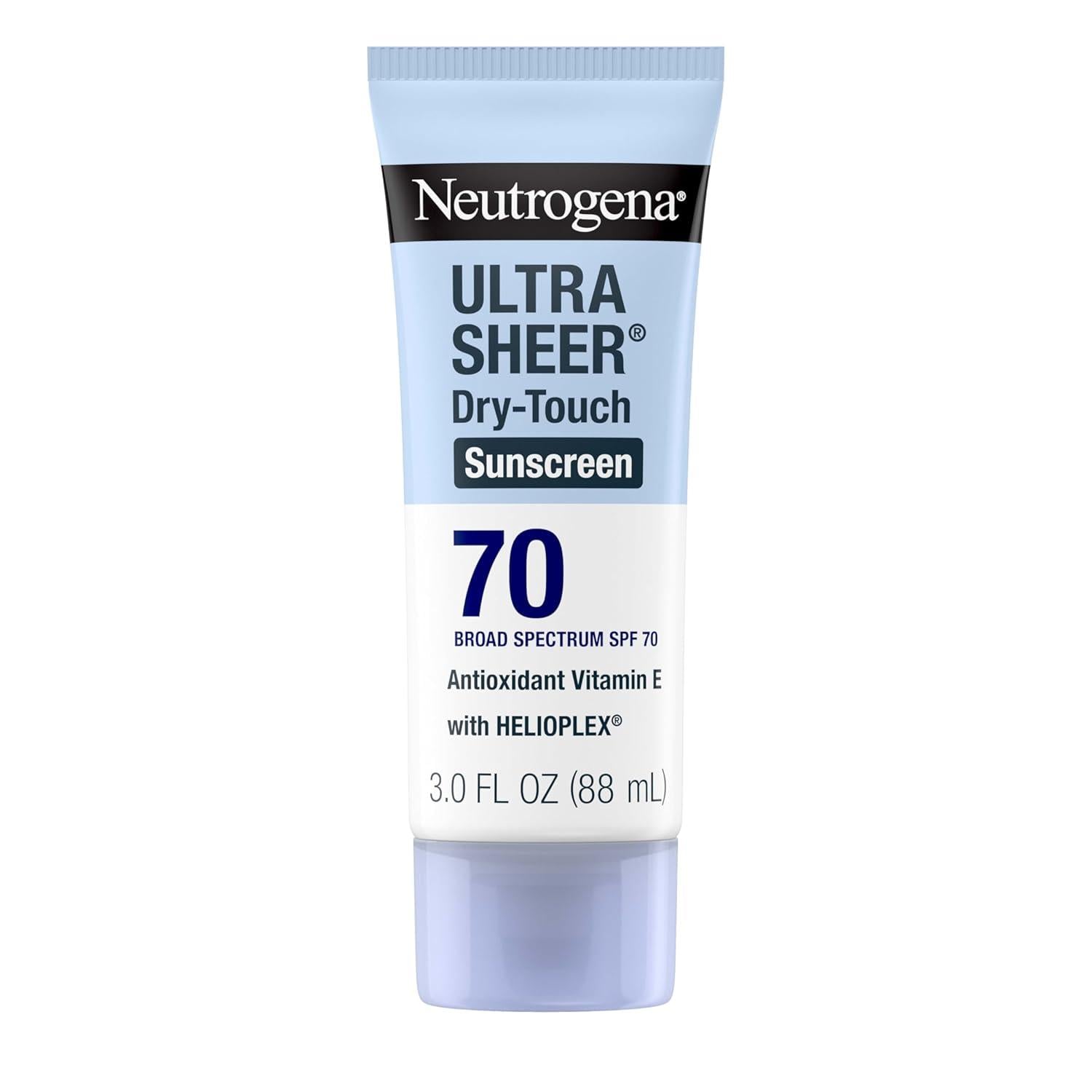 BLOQUEADOR NEUTROGENA ULTRA SHEER SPF 70 - 88 ML - 4