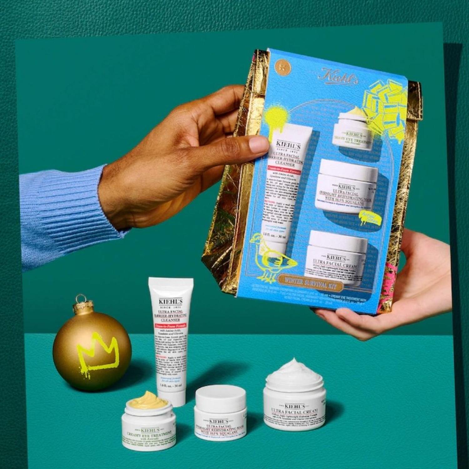 SET CREMA KIEHL'S ULTRA FACIAL CON ESCUALANO - 50 ML + 28 ML - 5