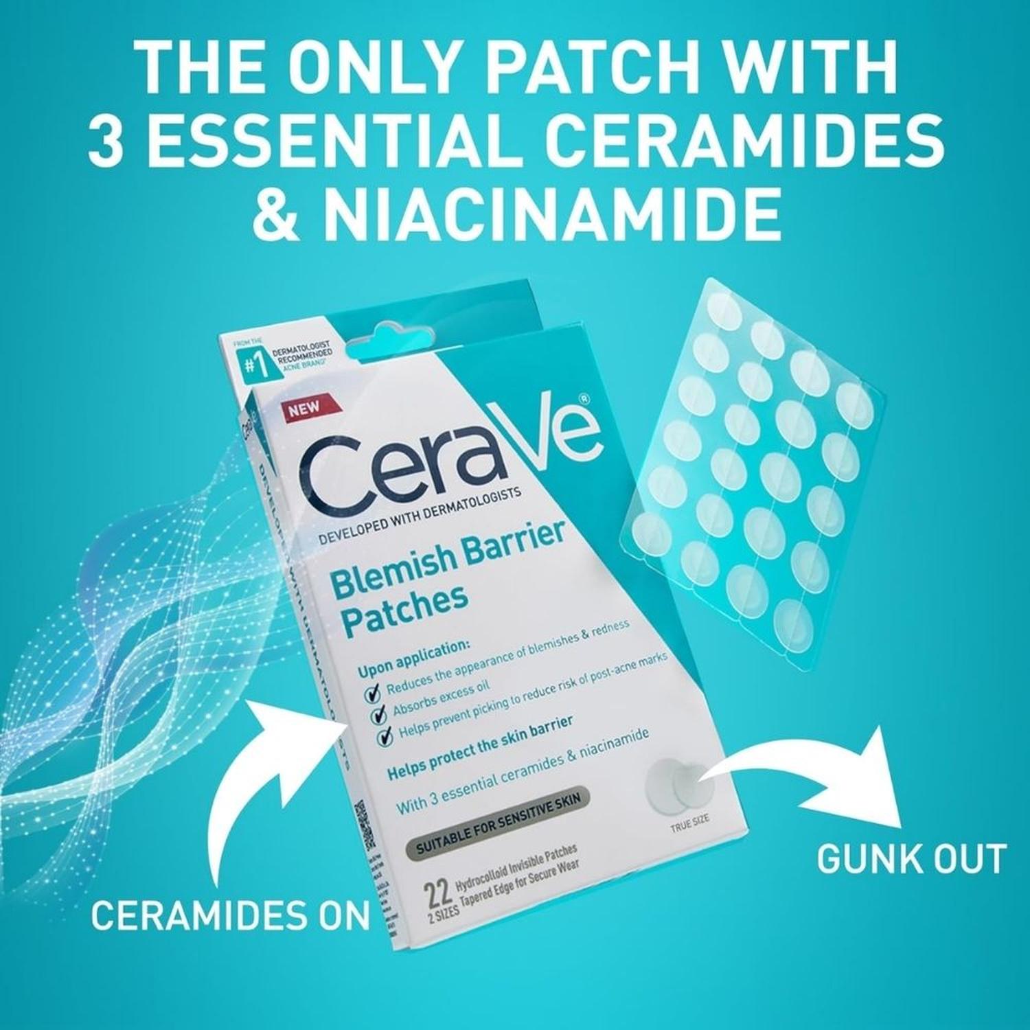 PARCHES HIDROCOLOIDES PARA MANCHAS QUE ABSORBEN EL ACEITE CERAVE - 3