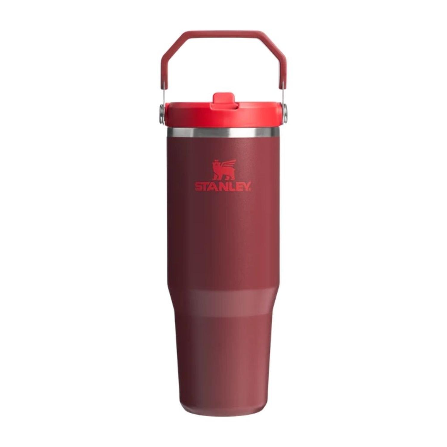 TUMBLER STANLEY ICEFLOW FLIP STRAW 30 OZ - CRANBERRY - 1