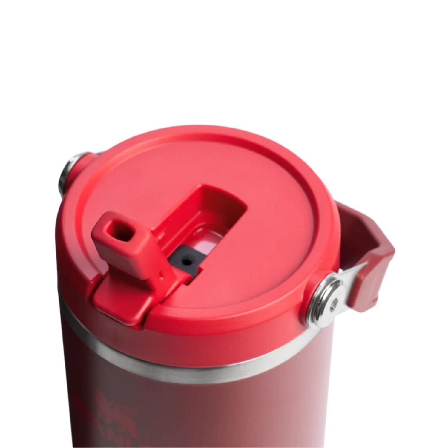 TUMBLER STANLEY ICEFLOW FLIP STRAW 30 OZ - CRANBERRY - 3