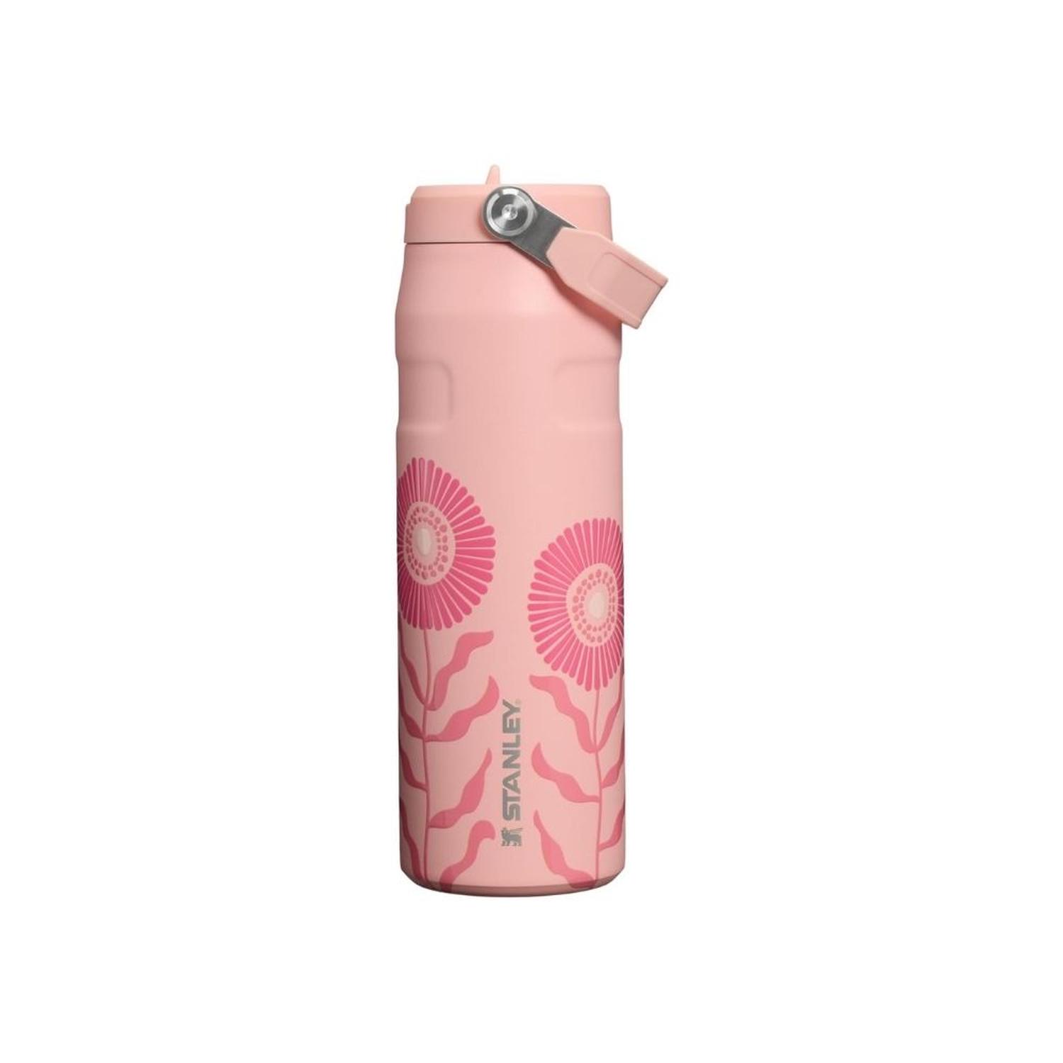 BOTELLA TERMINA STANLEY ICEFLOW FLIP STRAW 2.0 24 OZ - SORBET GARDEN - 1