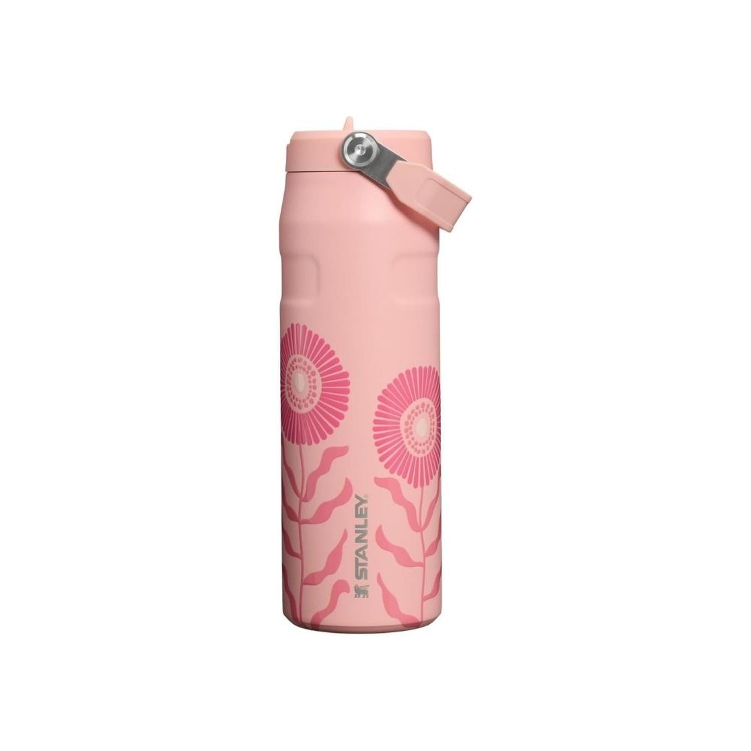 BOTELLA TERMINA STANLEY ICEFLOW FLIP STRAW 2.0 24 OZ - SORBET GARDEN - 6