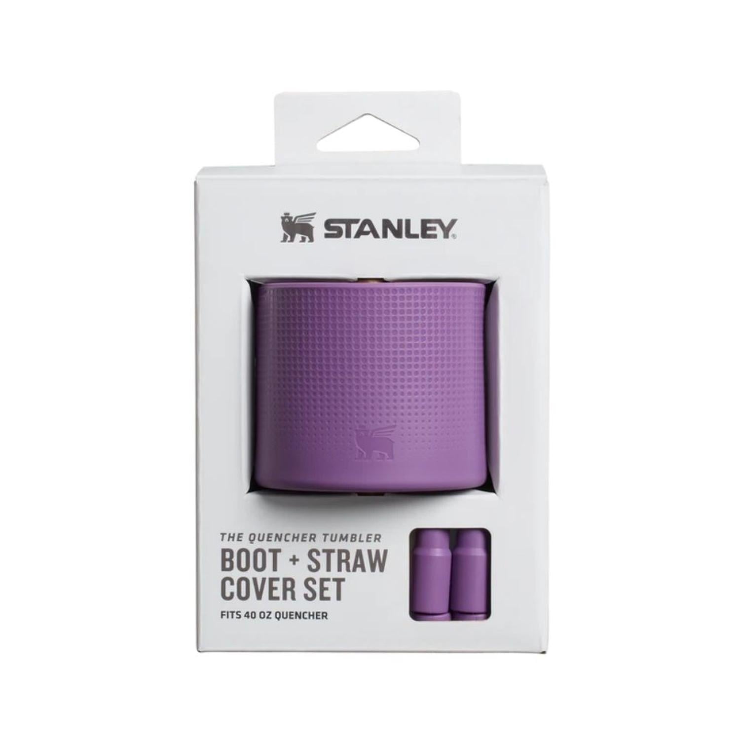 PROTECTOR DE SILICONA ANTIDESLIZANTE STANLEY PARA VASOS DE 40 OZ - DARK LILAC - 1