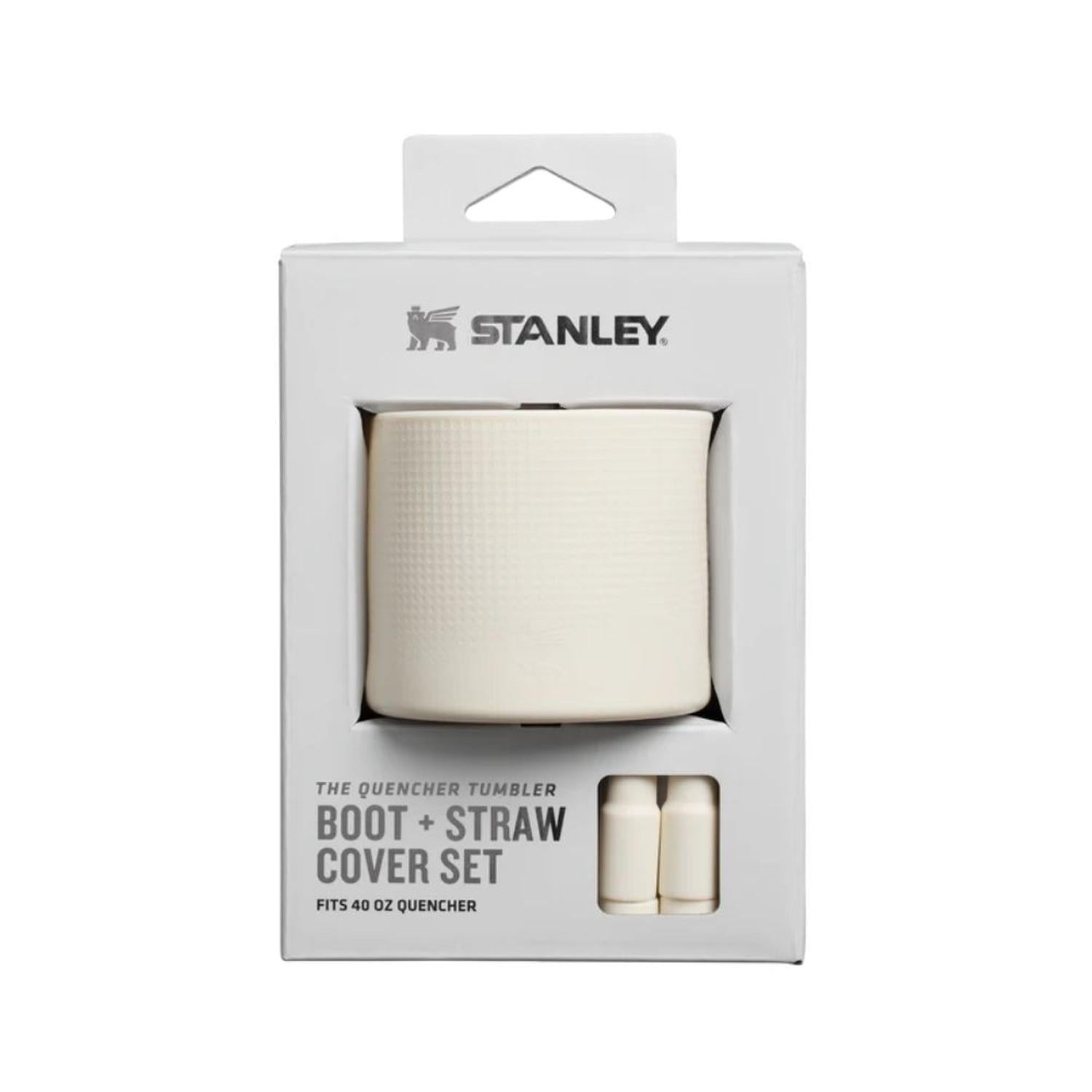 PROTECTOR DE SILICONA ANTIDESLIZANTE STANLEY PARA VASOS DE 40 OZ - CREAM - 1