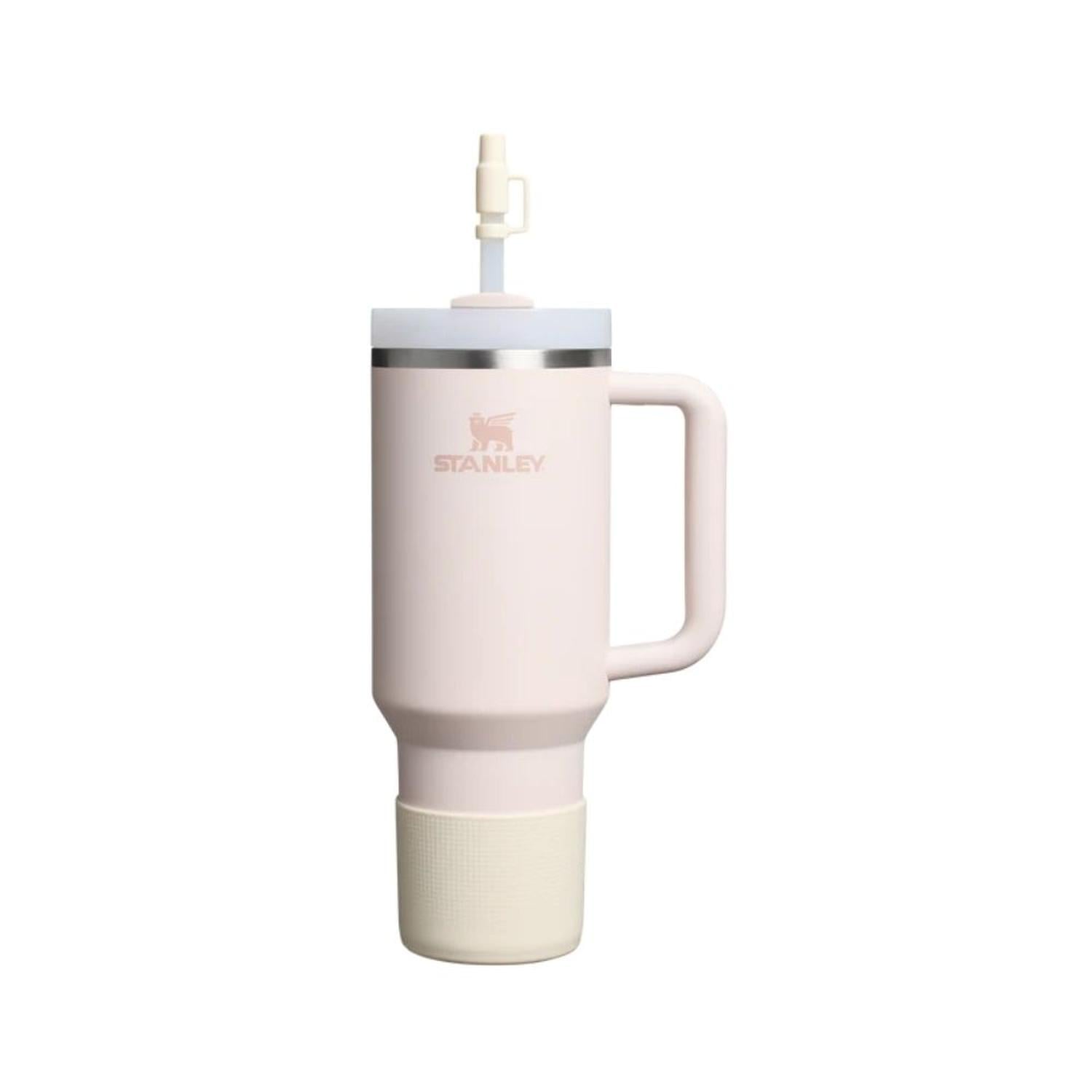 PROTECTOR DE SILICONA ANTIDESLIZANTE STANLEY PARA VASOS DE 40 OZ - CREAM - 2