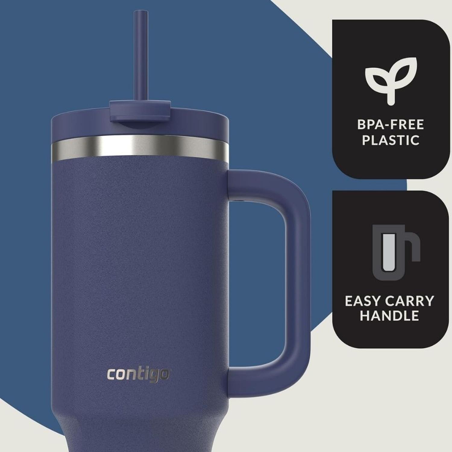 VASO DE ACERO INOXIDABLE CONTIGO STREETERVILLE - INDIGO - 5