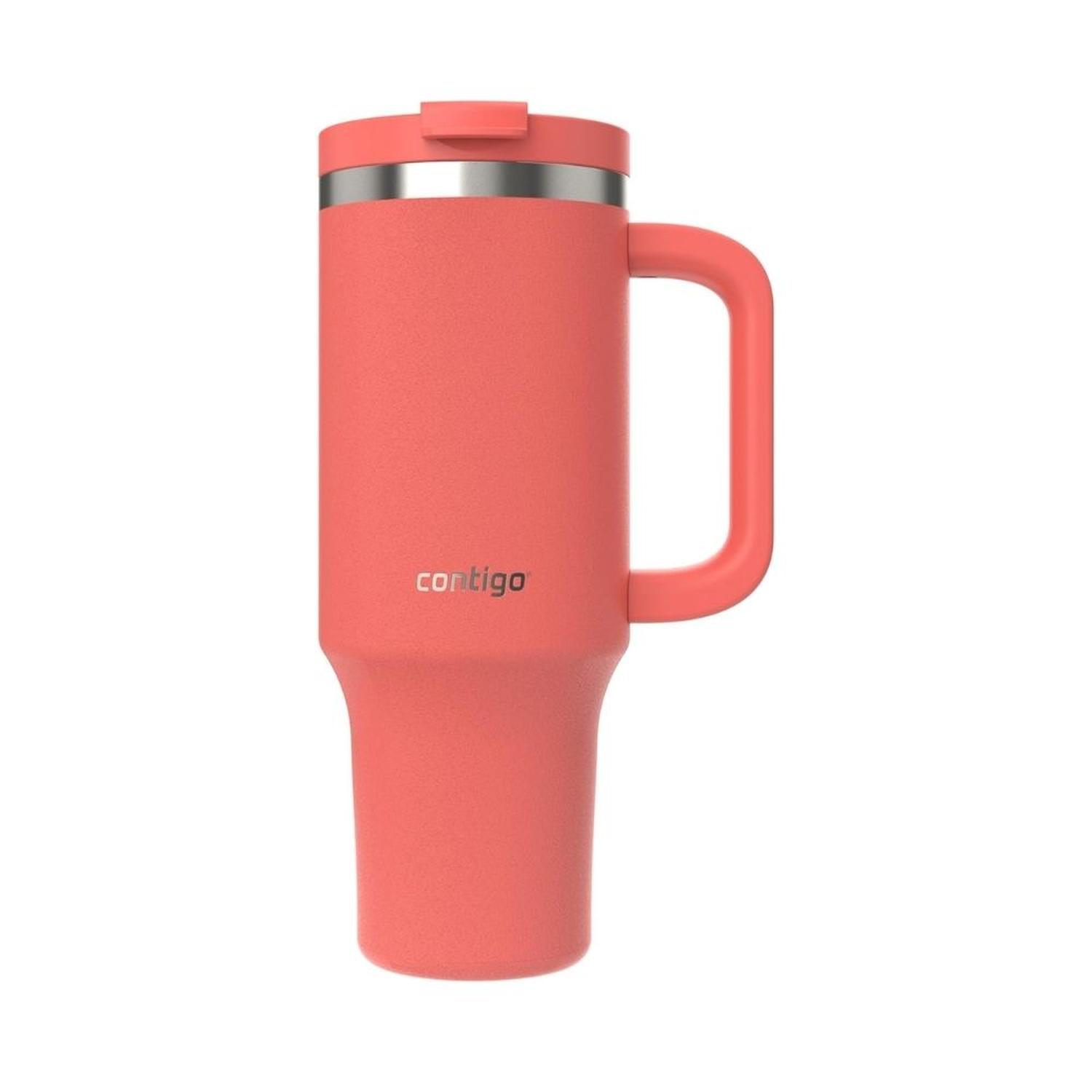VASO DE ACERO INOXIDABLE CONTIGO STREETERVILLE - CORAL - 2
