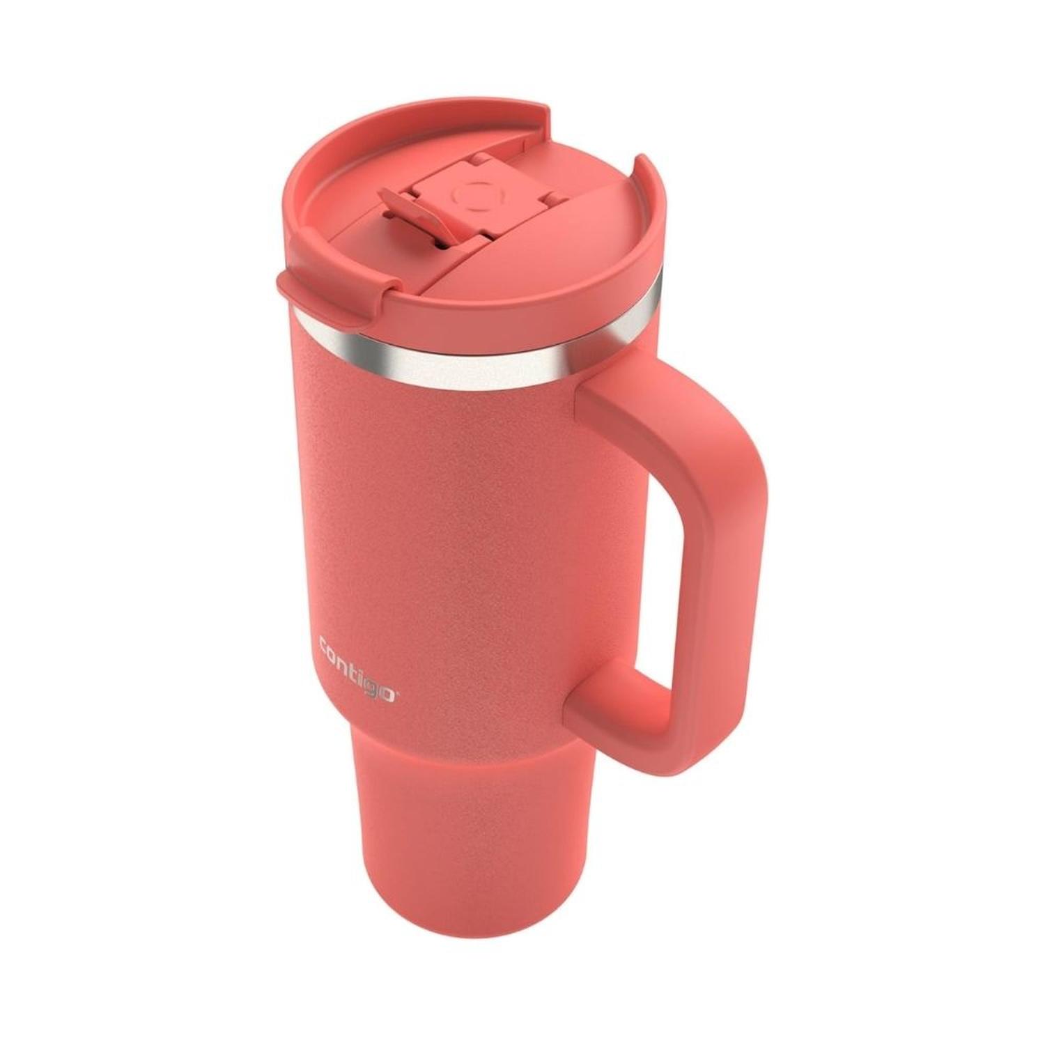 VASO DE ACERO INOXIDABLE CONTIGO STREETERVILLE - CORAL - 3
