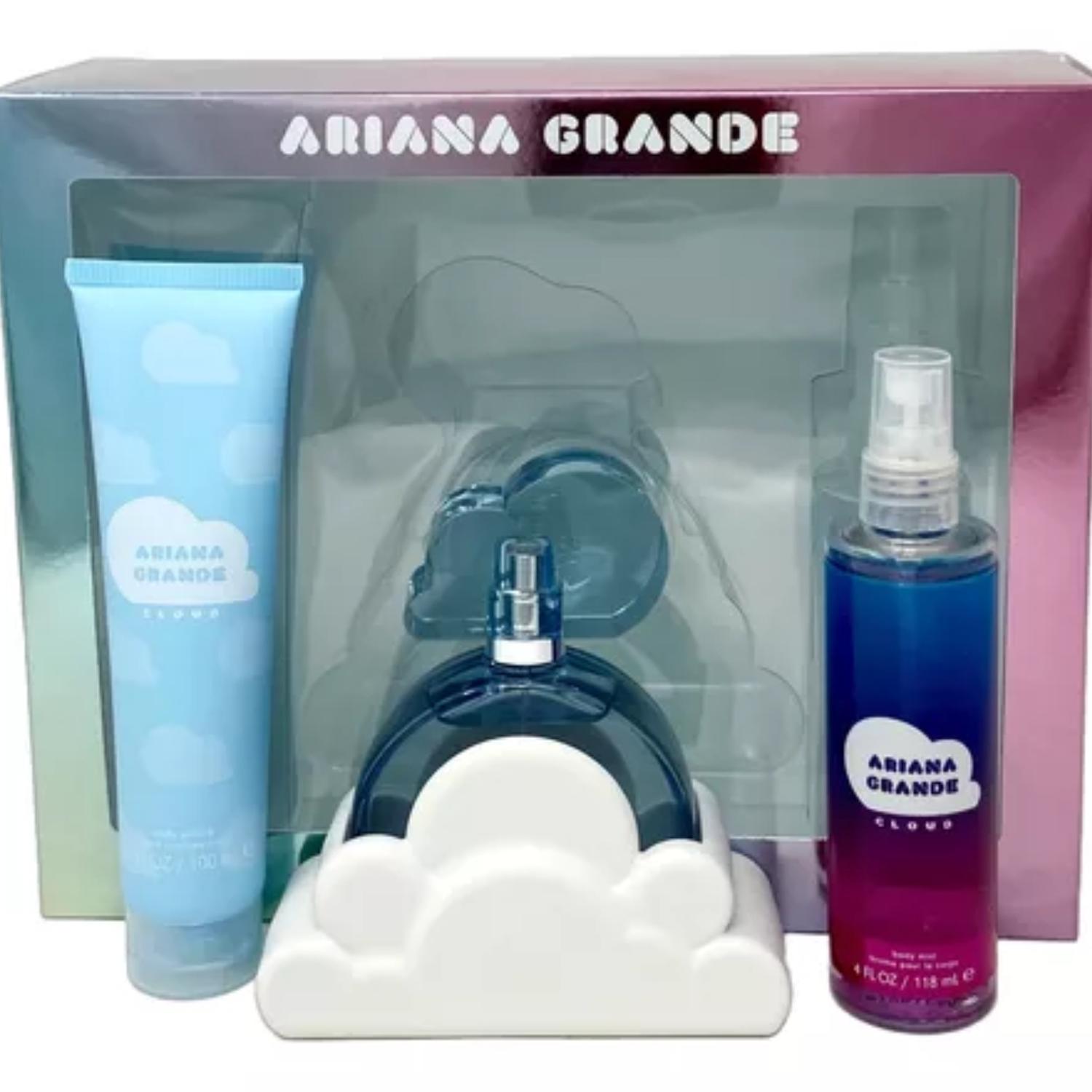 SET CLOUD PERFUME 100 ML + CREMA CORPORAL + LOCIÓN MIST BY ARIANA GRANDE 118 ML - 1