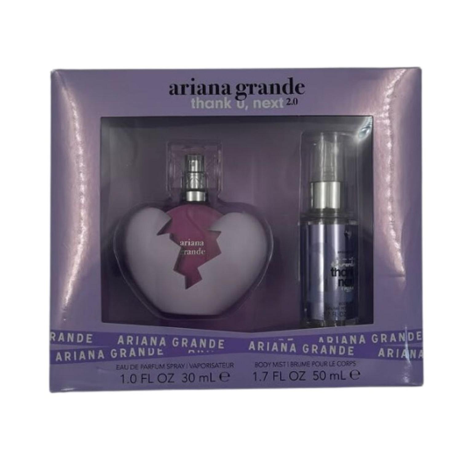 SET PERFUME EAU 30 ML + BODY MIST 50 ML THANK U NEXT 2.0 BY ARIANA GRANDE - 1