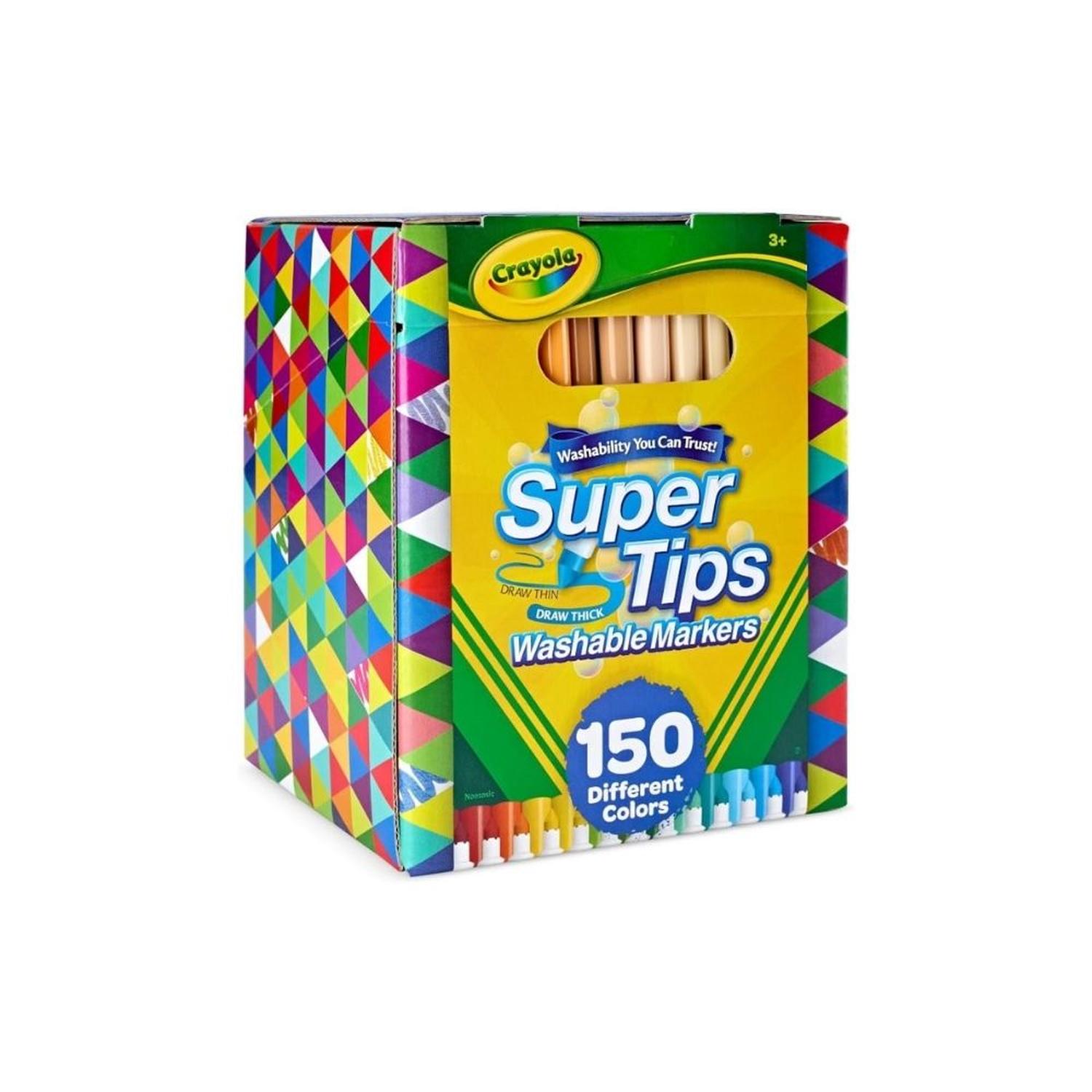PLUMONES LETTERING CRAYOLA SUPERTIPS X 150 UNDS - 4