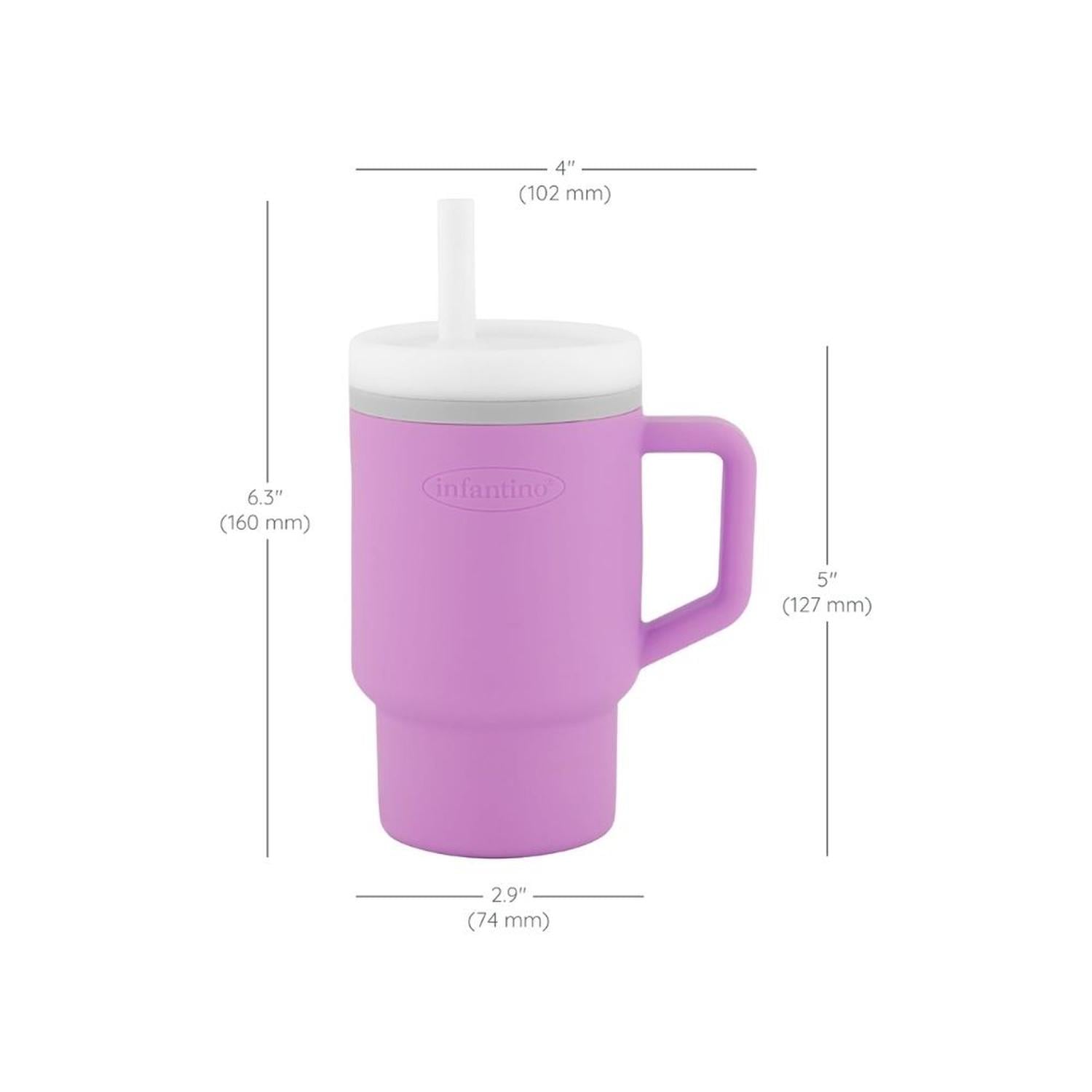 VASO INFANTINO MY 1ST TUMBLER - ROSA - 2