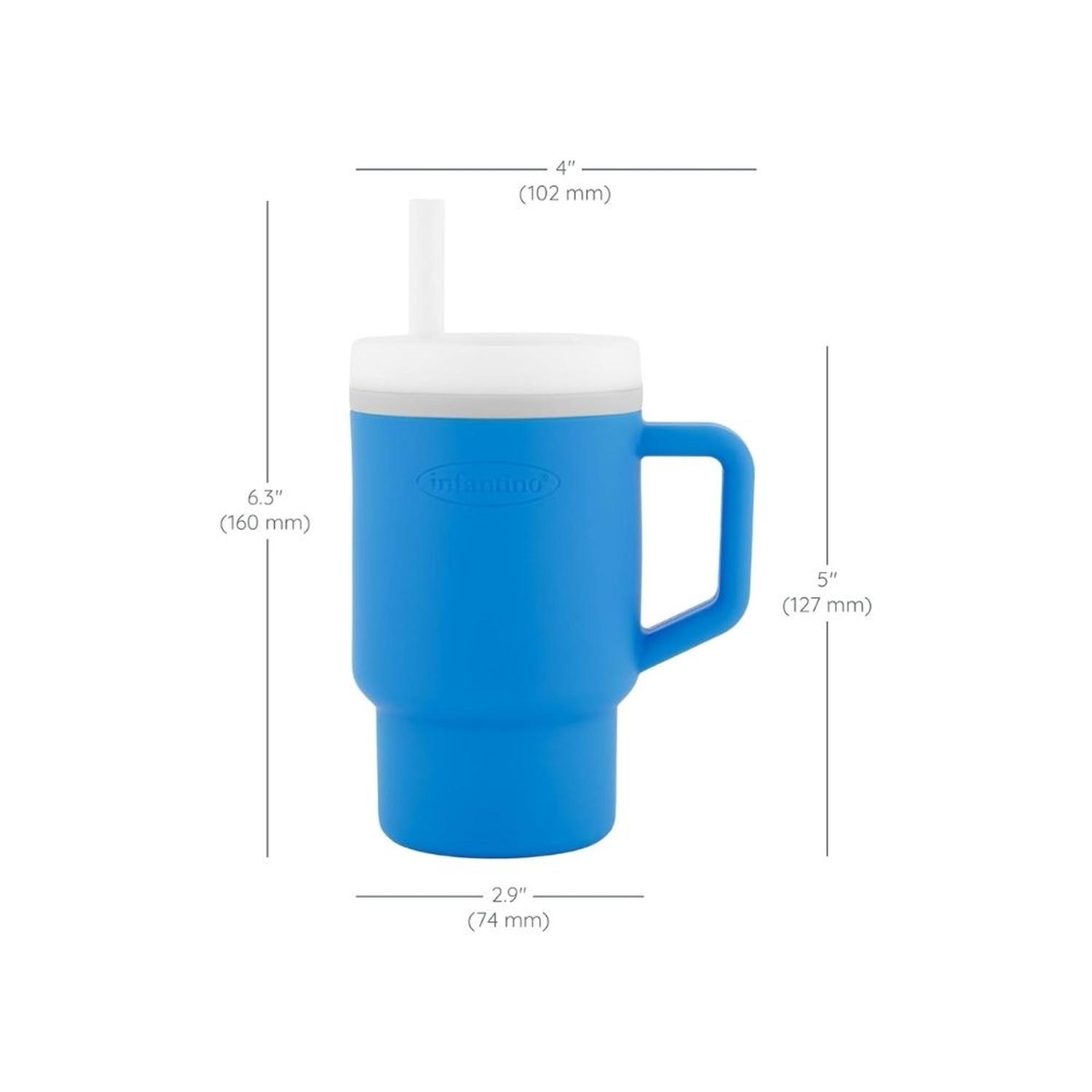 VASO INFANTINO MY 1ST TUMBLER - CELESTE - 2