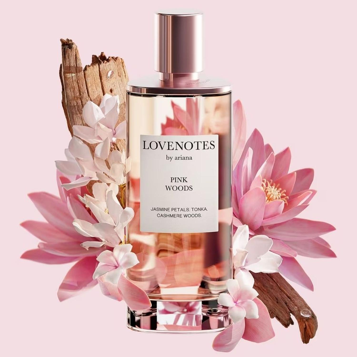 PERFUME EAU LOVE NOTES BY ARIANA GRANDE PINK WOODS - 125 ML - 4