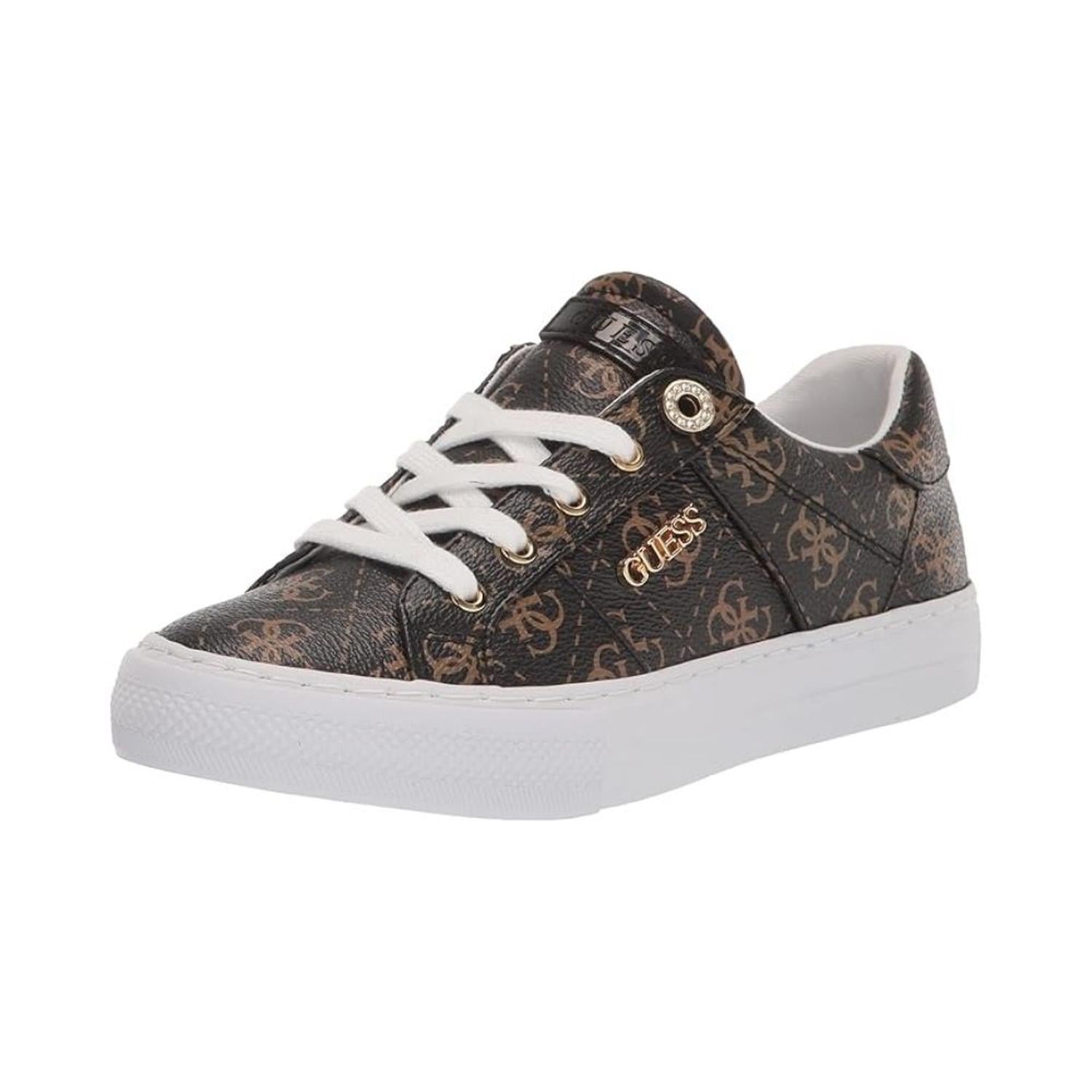 ZAPATILLA DE MUJER GUESS LOVEN - MARRON - 1