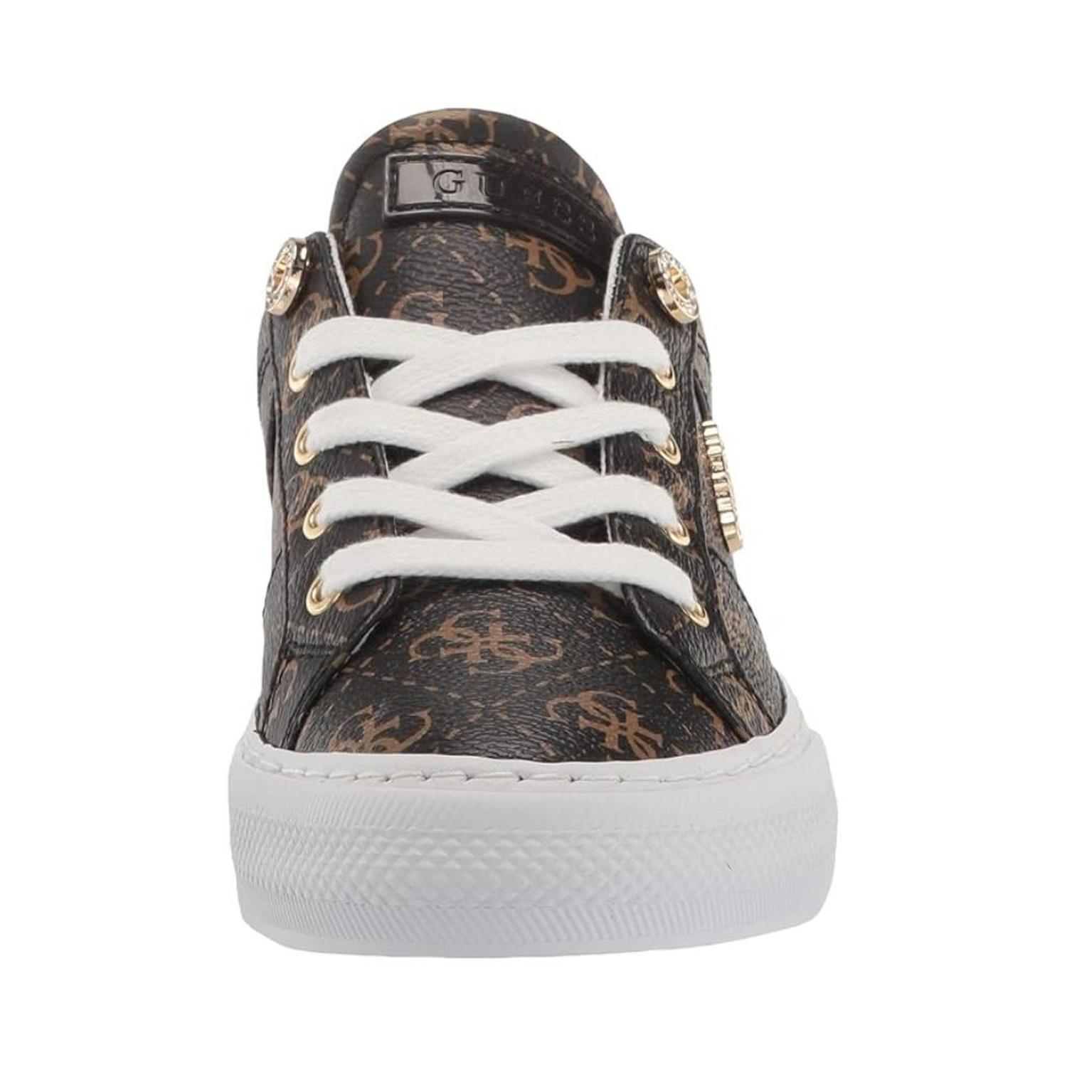 ZAPATILLA DE MUJER GUESS LOVEN - MARRON - 2