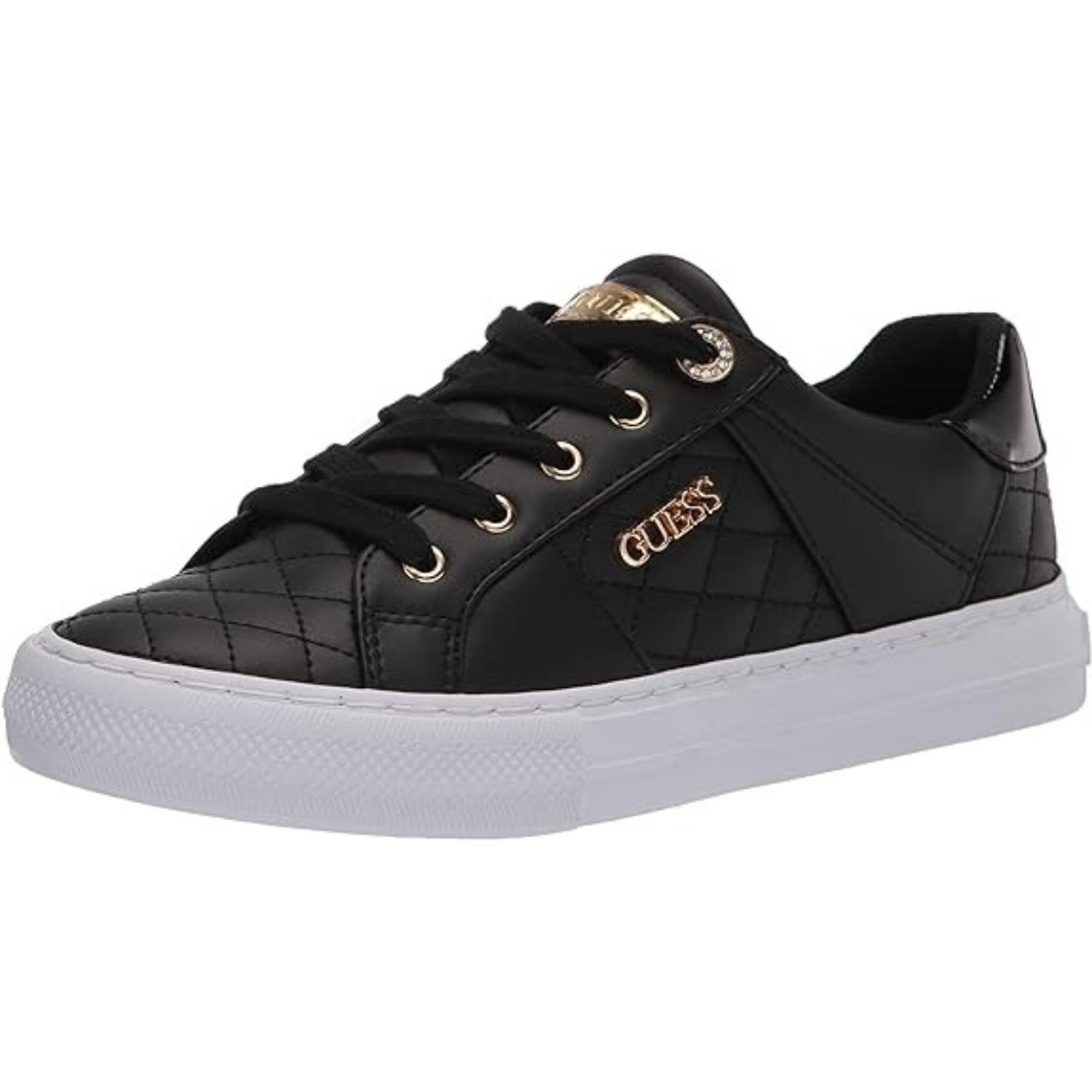 ZAPATILLA DE MUJER GUESS LOVEN - NEGRA - 1